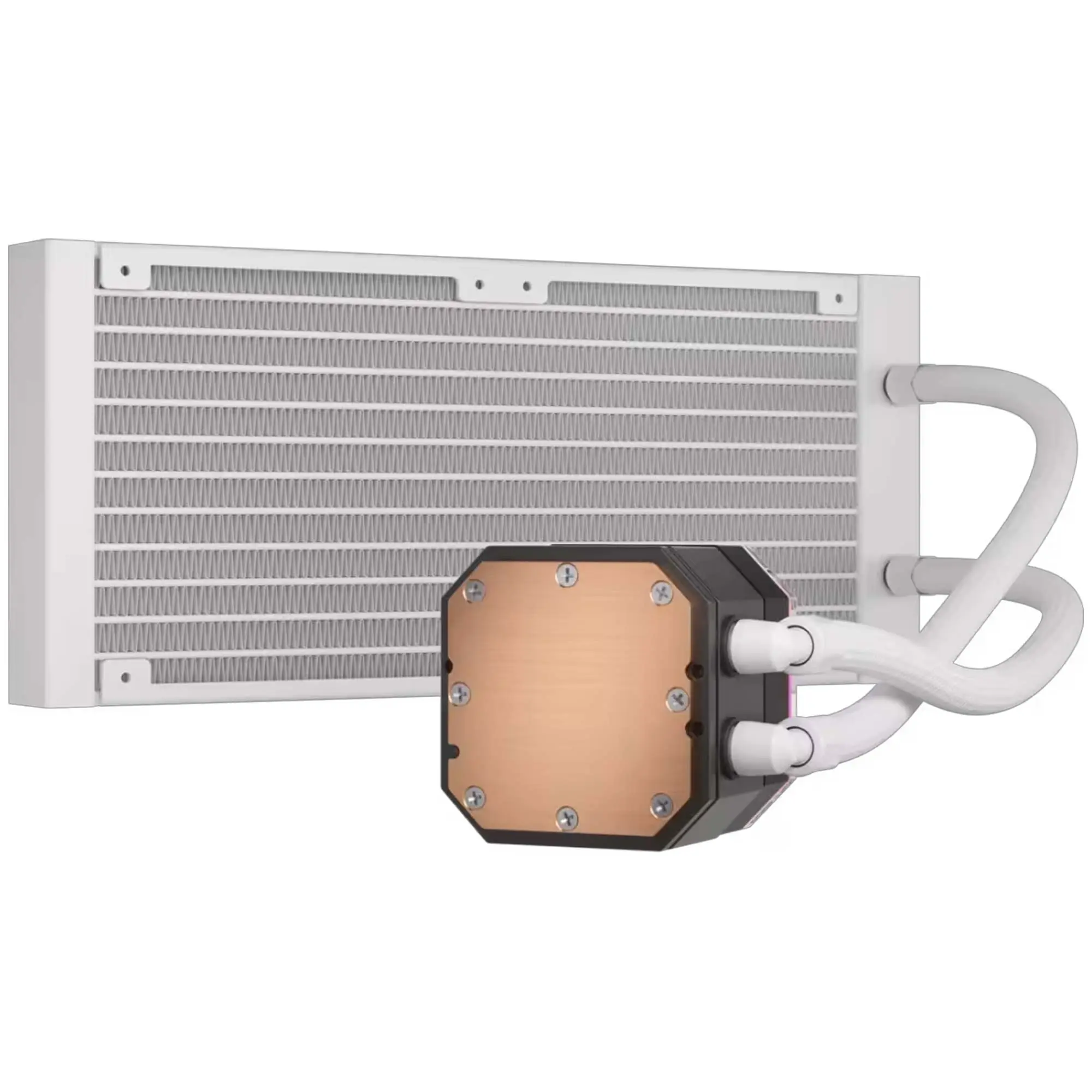 Corsair iCUE H100i ELITE CAPELLIX XT AIO Liquid CPU Cooler - 240 mm, Bianco *refurbished* - immagine 2