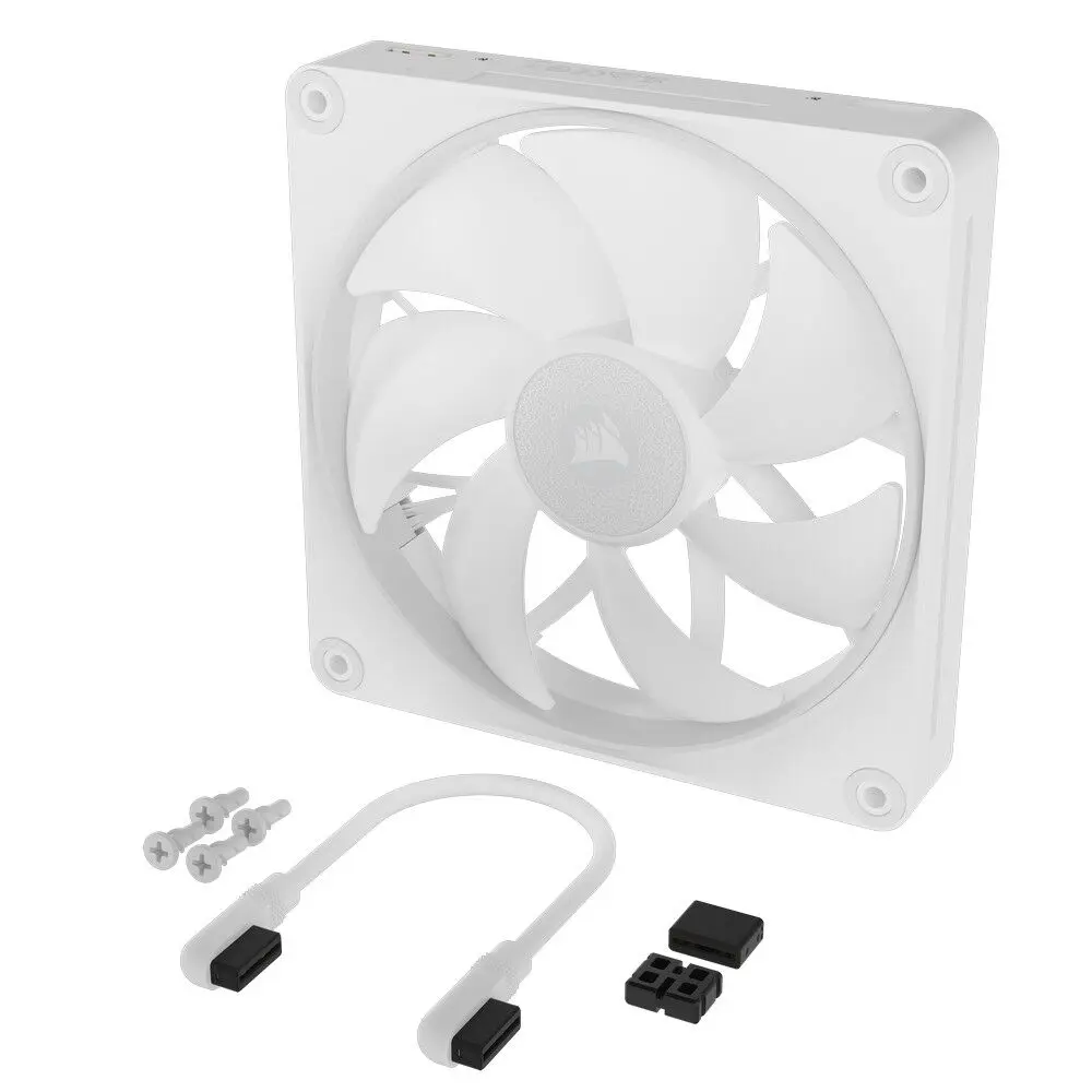 Corsair iCUE LINK LX140-R RGB, Ventola PWM Reverse, Bianca - 140mm - immagine 6