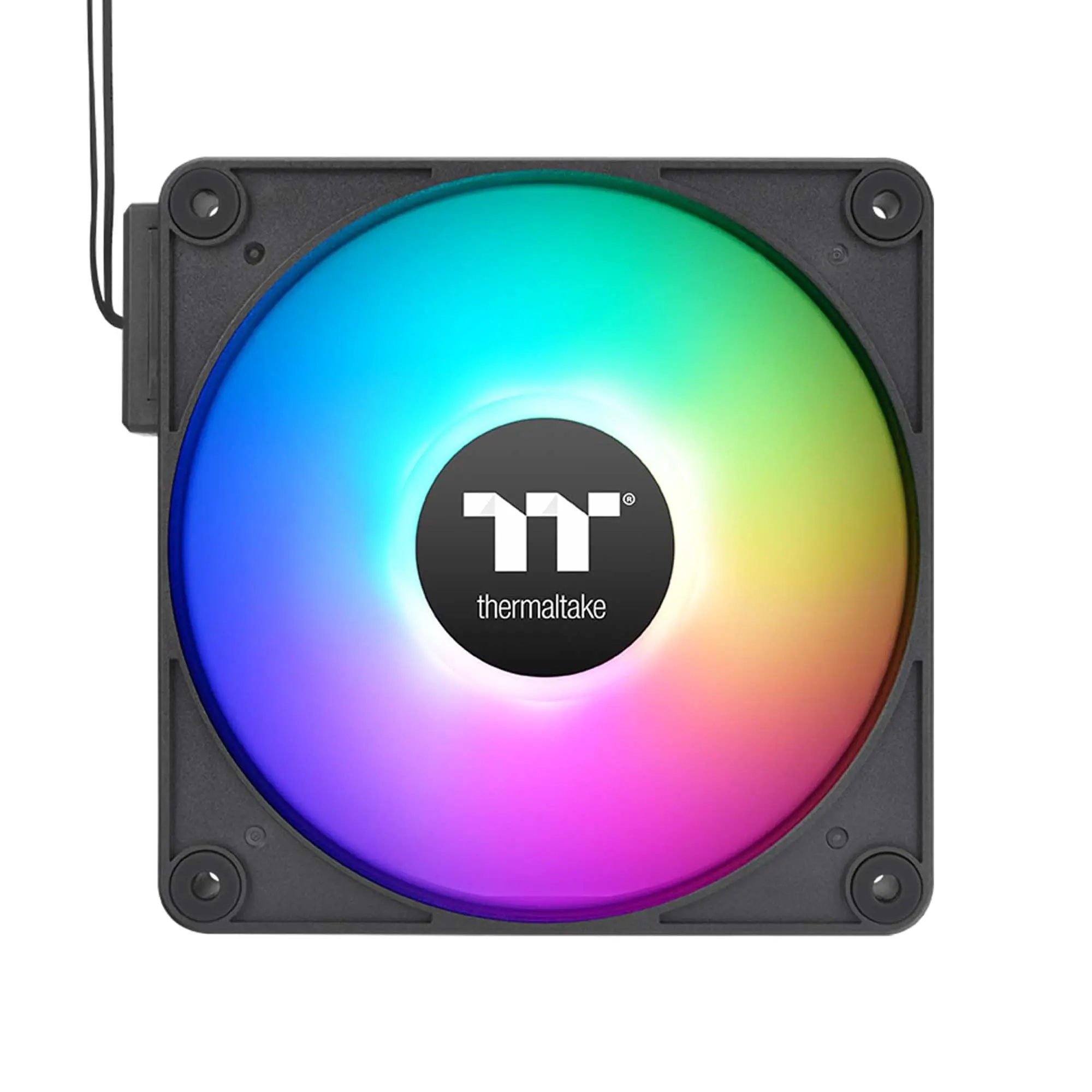 Thermaltake CT140 EX ARGB Sync PC Cooling Fan, 140mm, Nero - Kit 3 Pezzi - immagine 2