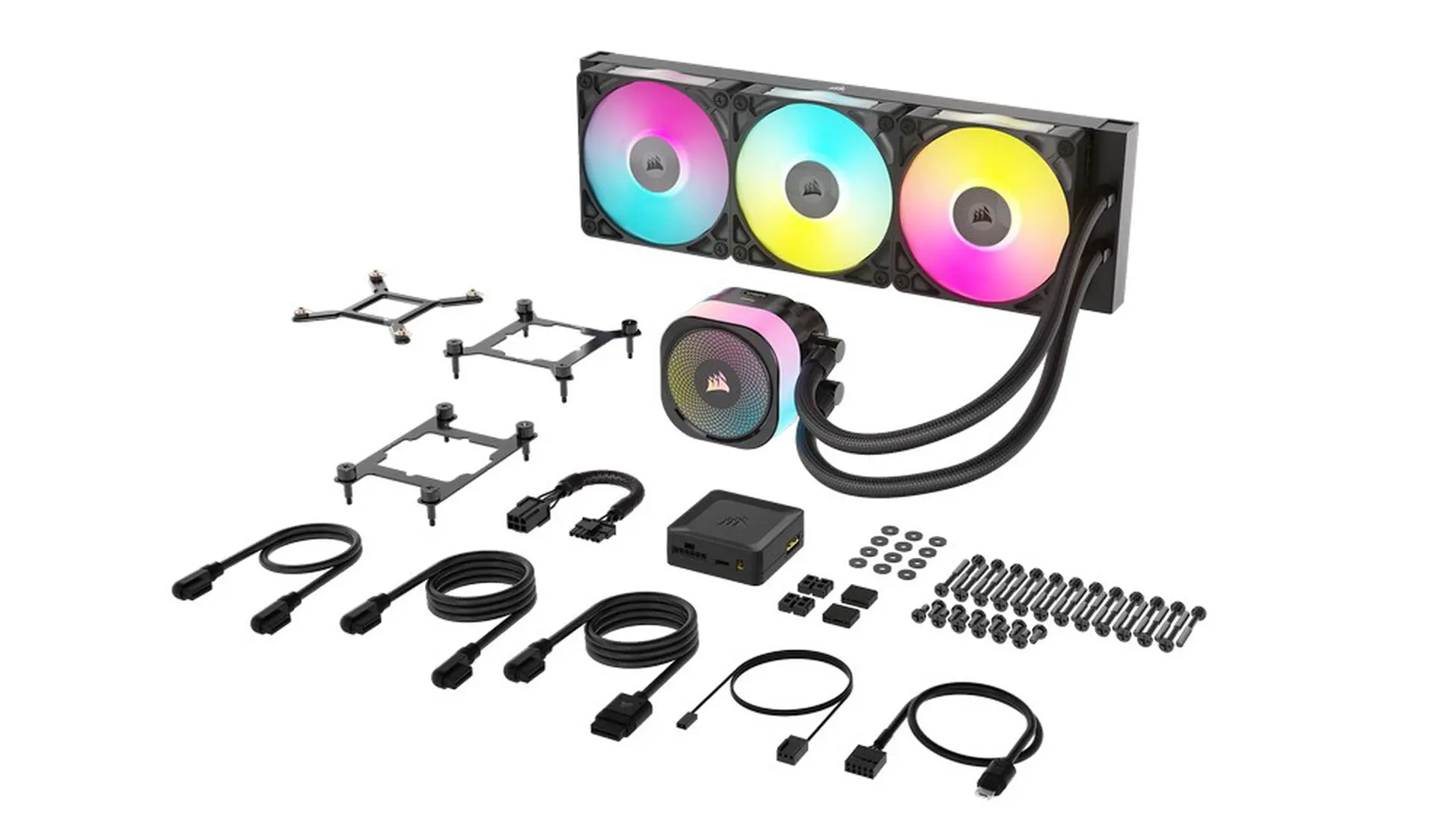 CORSAIR iCUE LINK TITAN 360 RX RGB - Nero - immagine 7