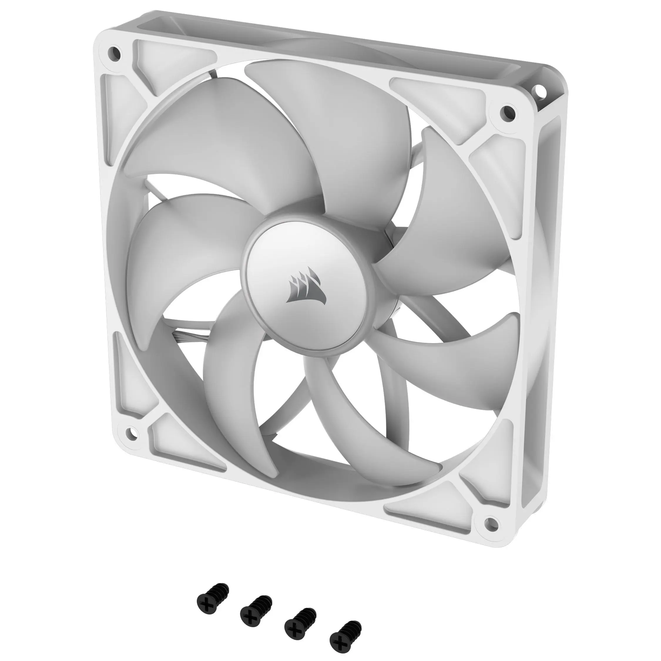 Corsair RS140 aRGB, Ventola PWM - 140mm, 1 Ventola - Bianco - immagine 5