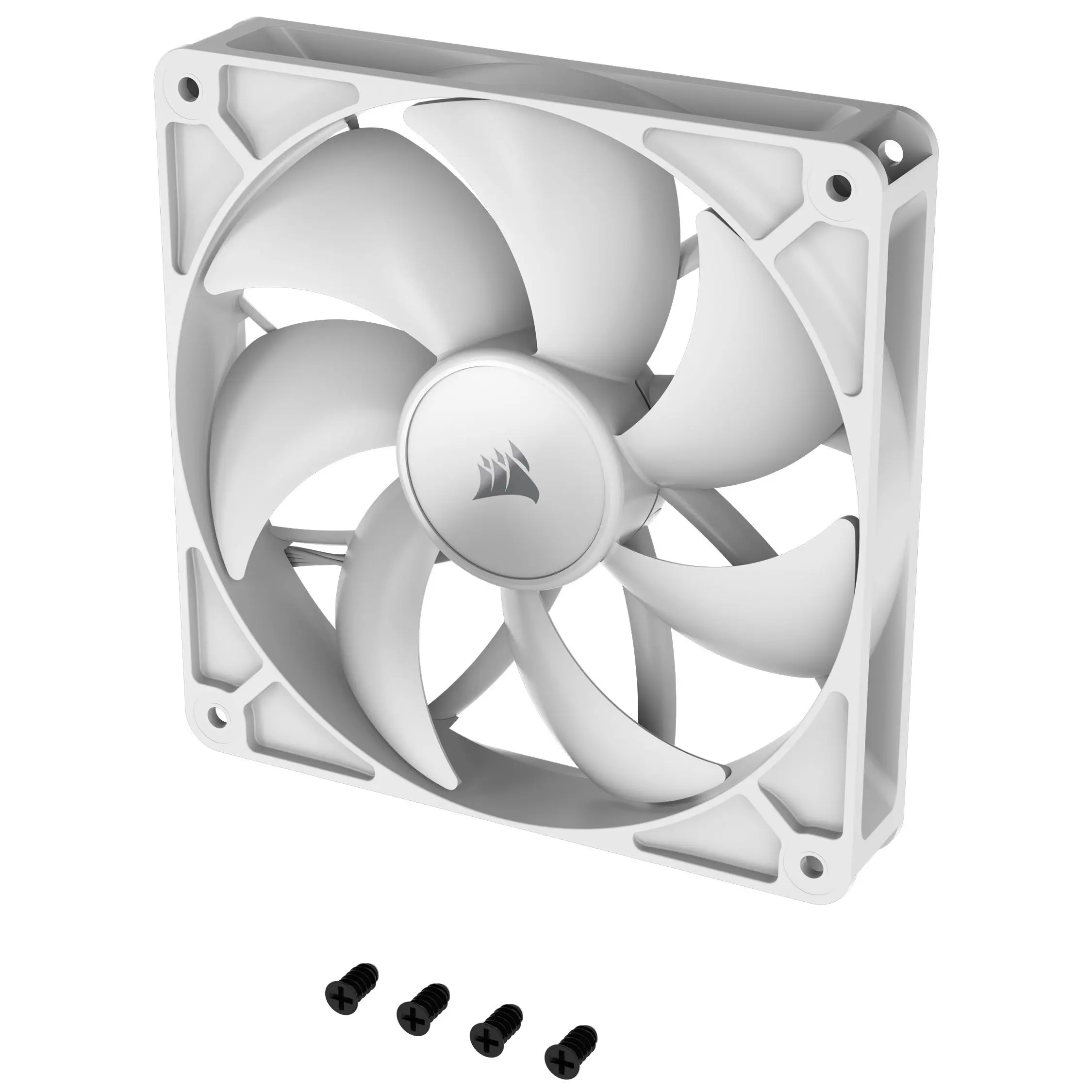 Corsair RS140, Ventola PWM - 140mm, 1 Ventola - Bianco - immagine 4