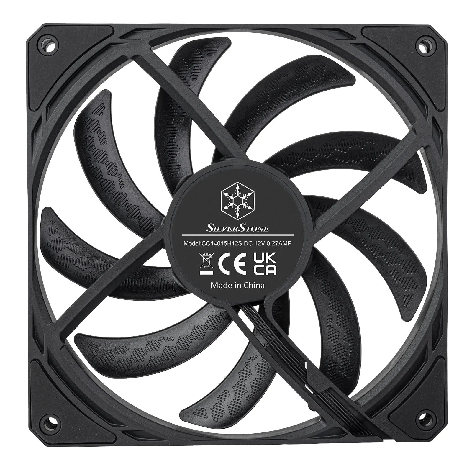 Silverstone Air Slimmer 140, Ventola Slim - 140mm - immagine 3