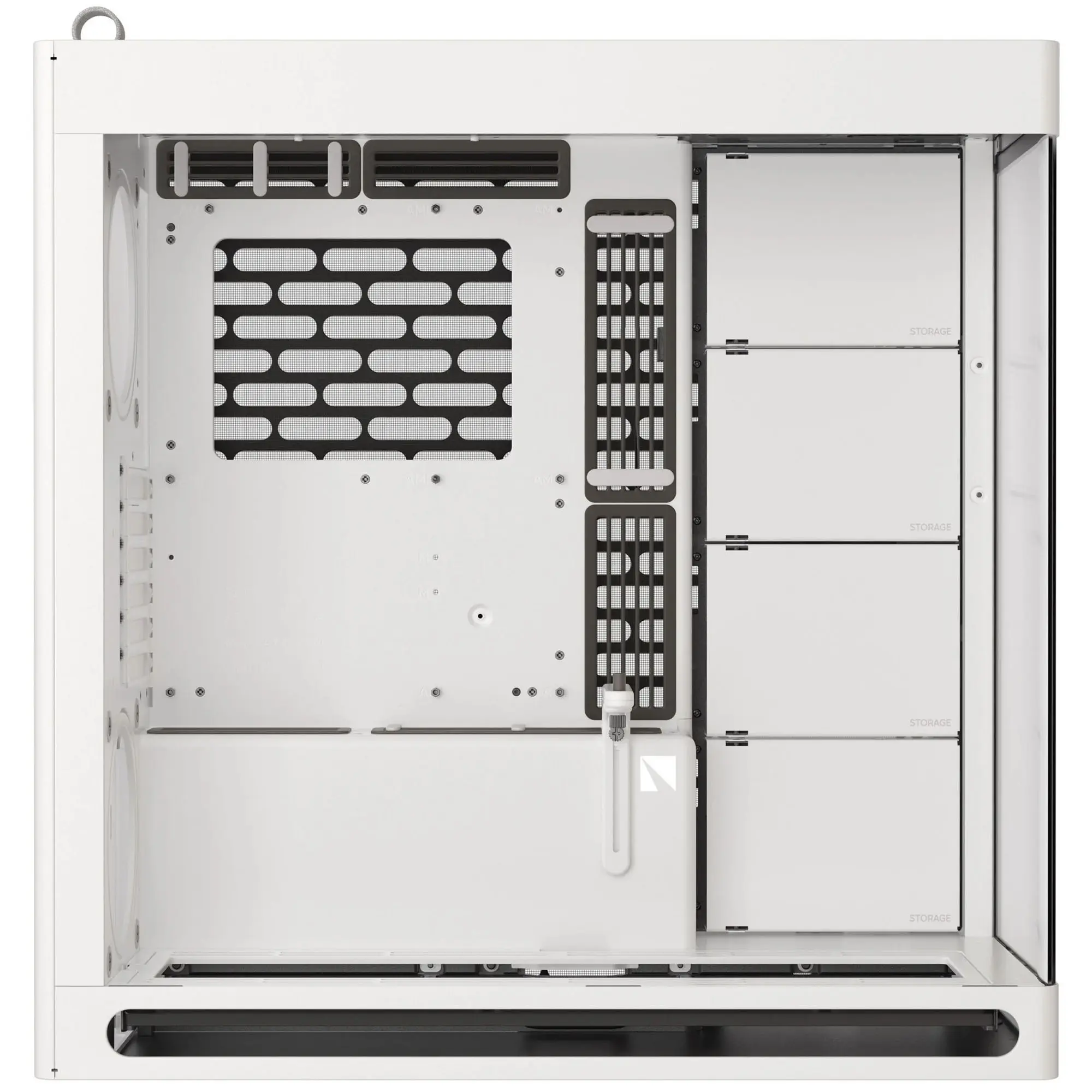 HAVN HS 420, E-ATX, Tempered Glass - Bianco - immagine 4