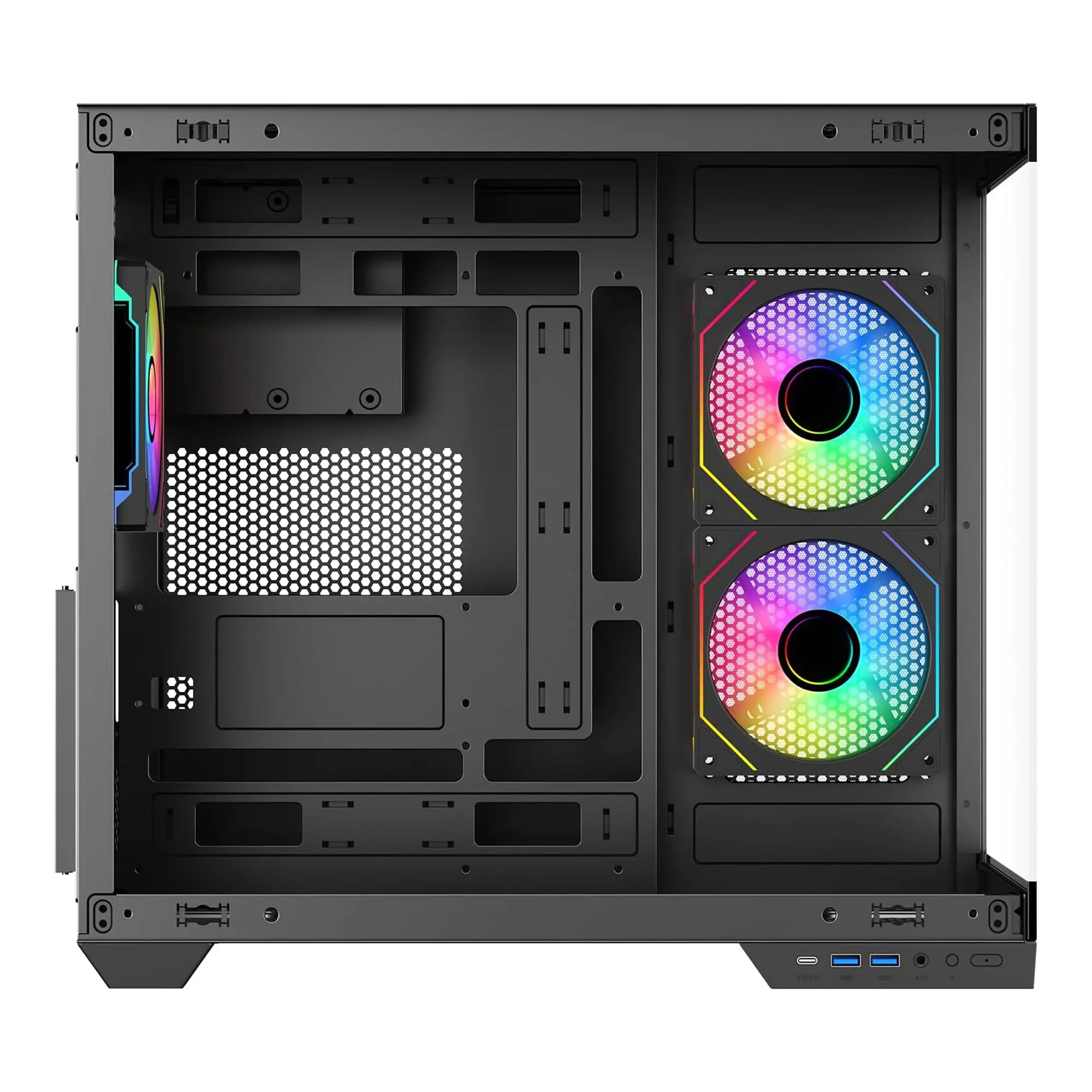 iTek Case DARK CAVE DS, Vetro Temperato - Nero - immagine 3
