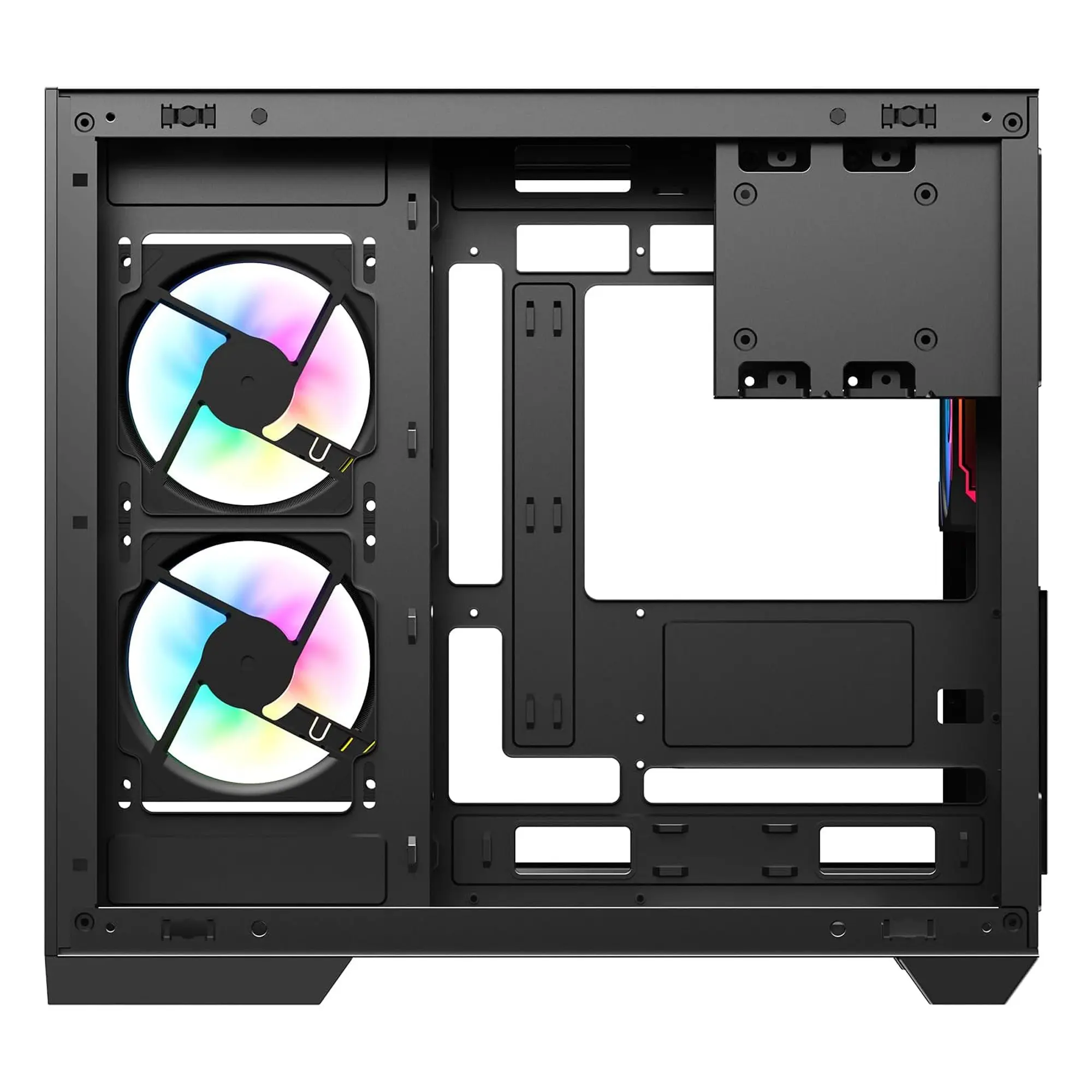 iTek Case DARK CAVE DS, Vetro Temperato - Nero - immagine 5