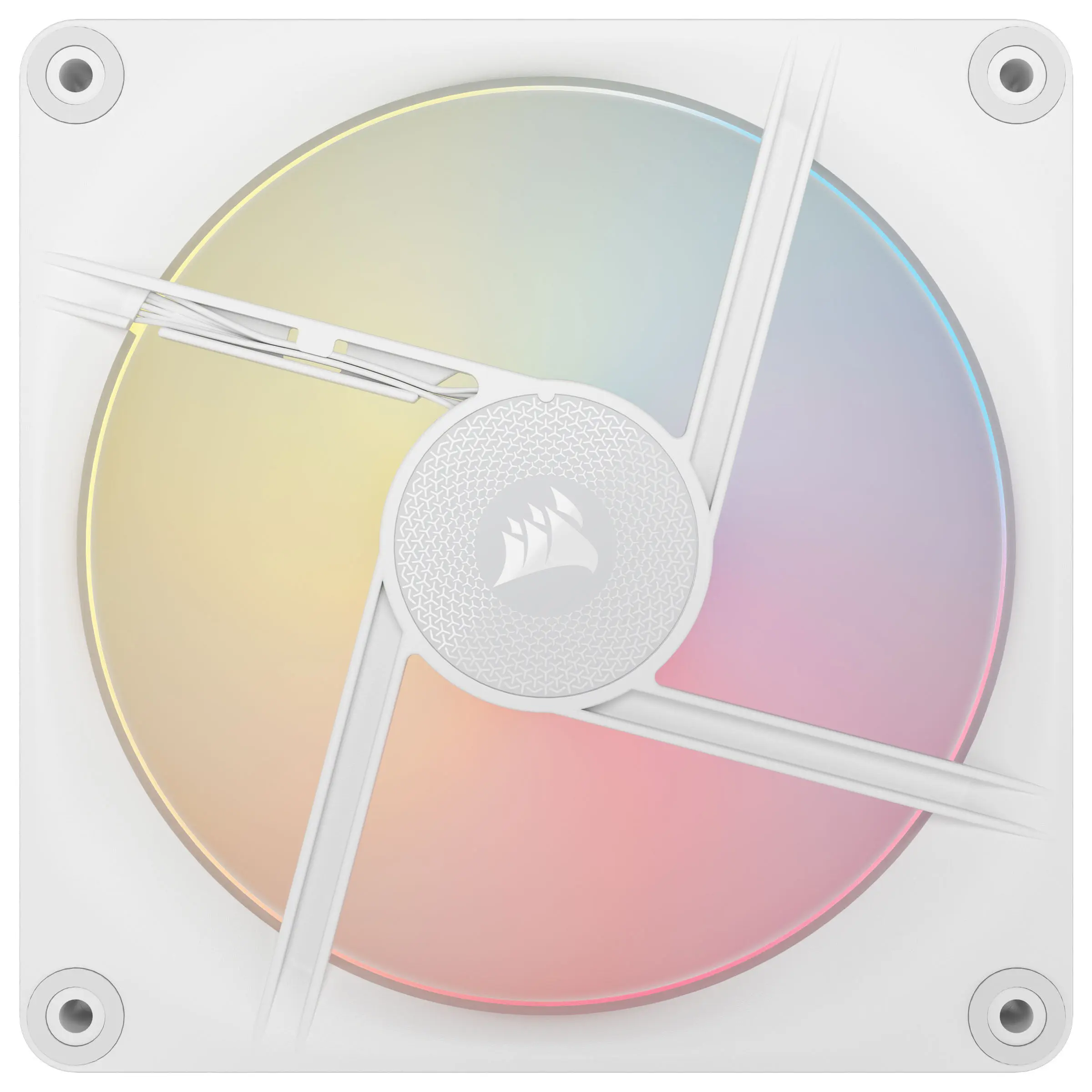 Corsair iCUE LINK LX140-R RGB, Ventola PWM Reverse, Bianca - 140mm - immagine 3