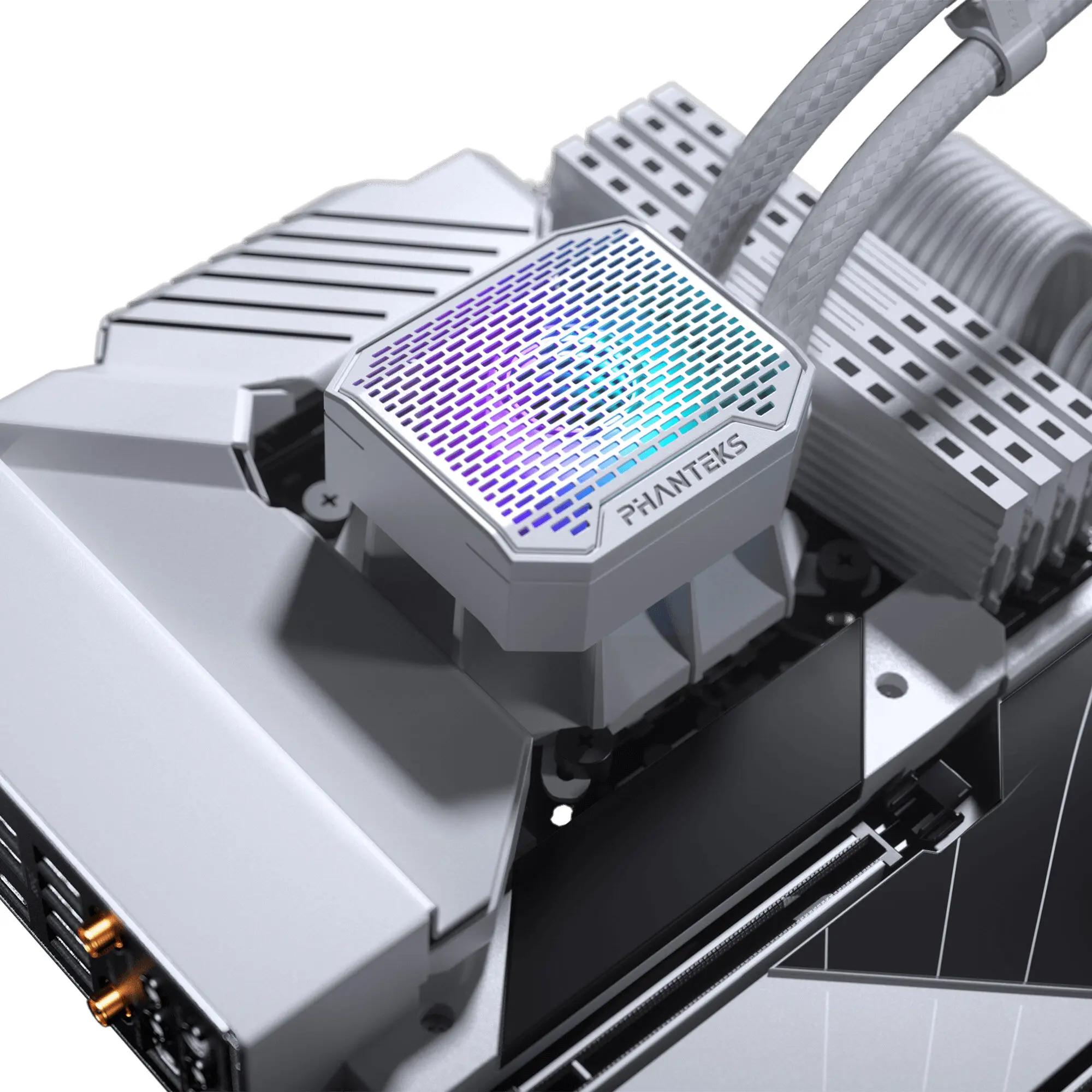 PHANTEKS Glacier One 360 M25 Gen2 - D-RGB - 360mm - Bianco - immagine 4