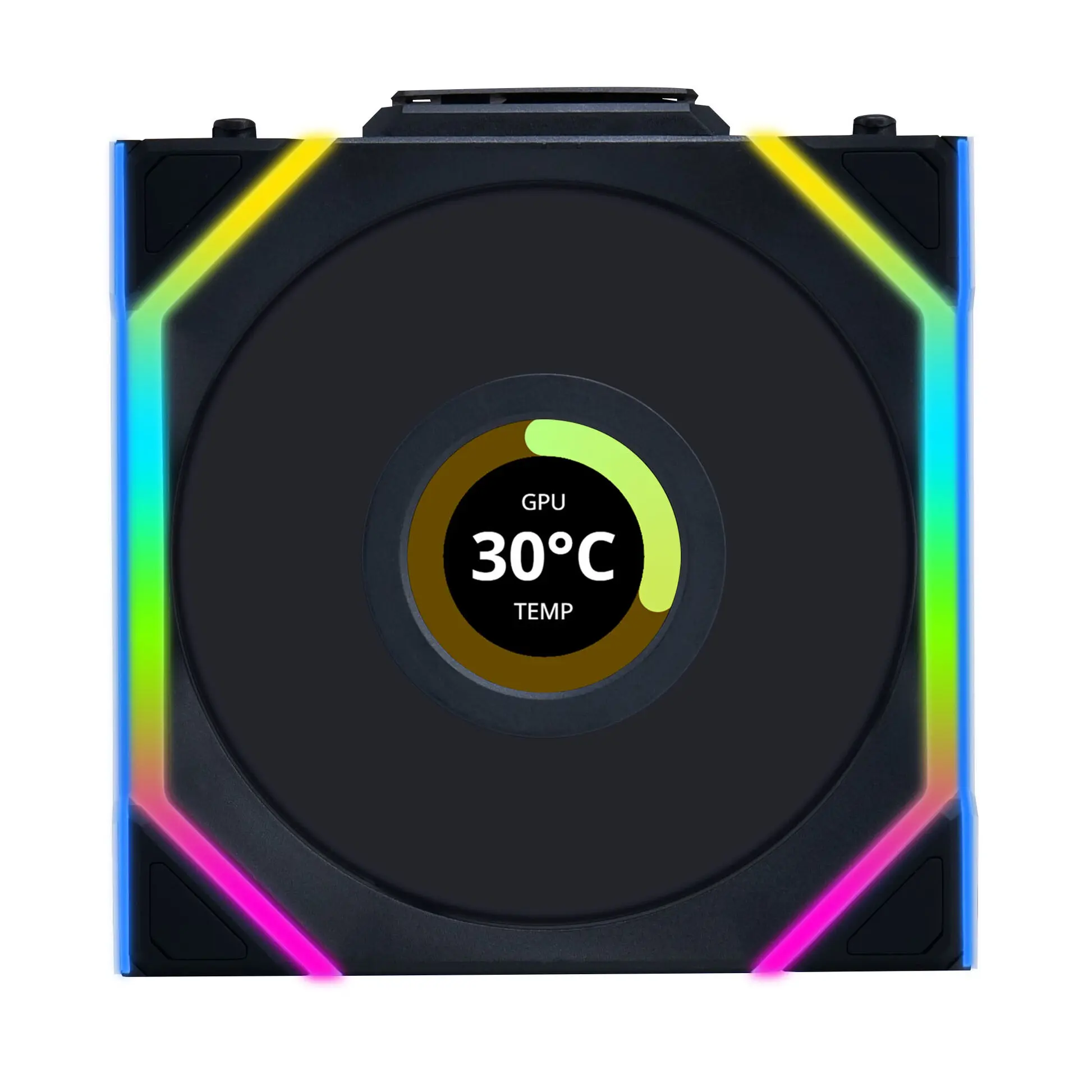 Lian Li UNI FAN SL Wireless LCD ARGB PWM 120 mm - Nero