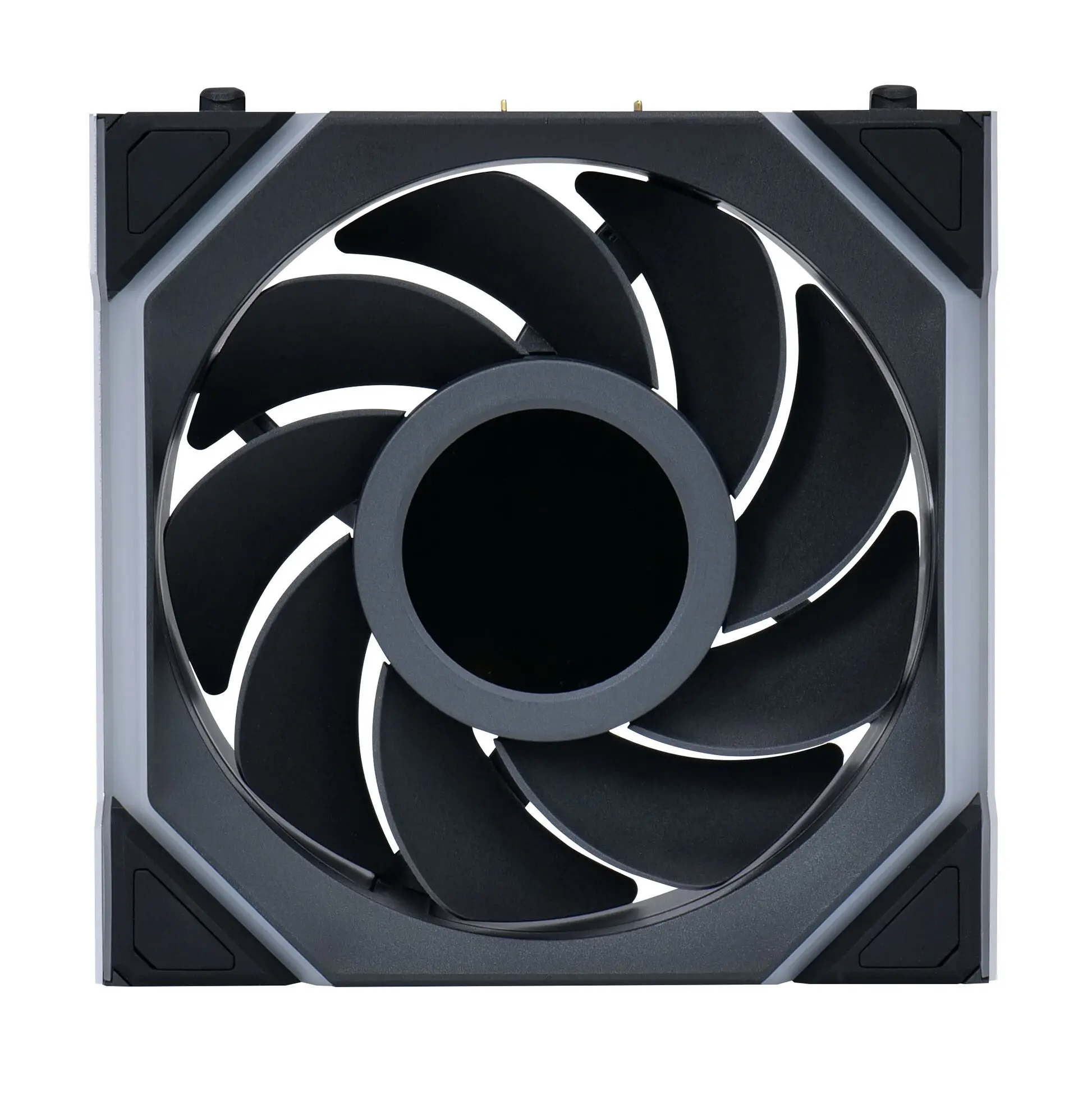 Lian Li UNI FAN SL Wireless LCD ARGB PWM Reverse 120 mm Triple Fan Kit- Nero - immagine 3