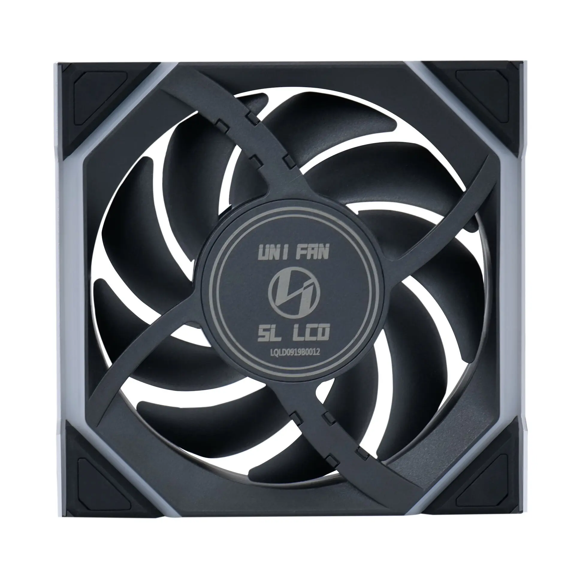 Lian Li UNI FAN SL Wireless LCD ARGB PWM Reverse 120 mm Triple Fan Kit- Nero - immagine 4