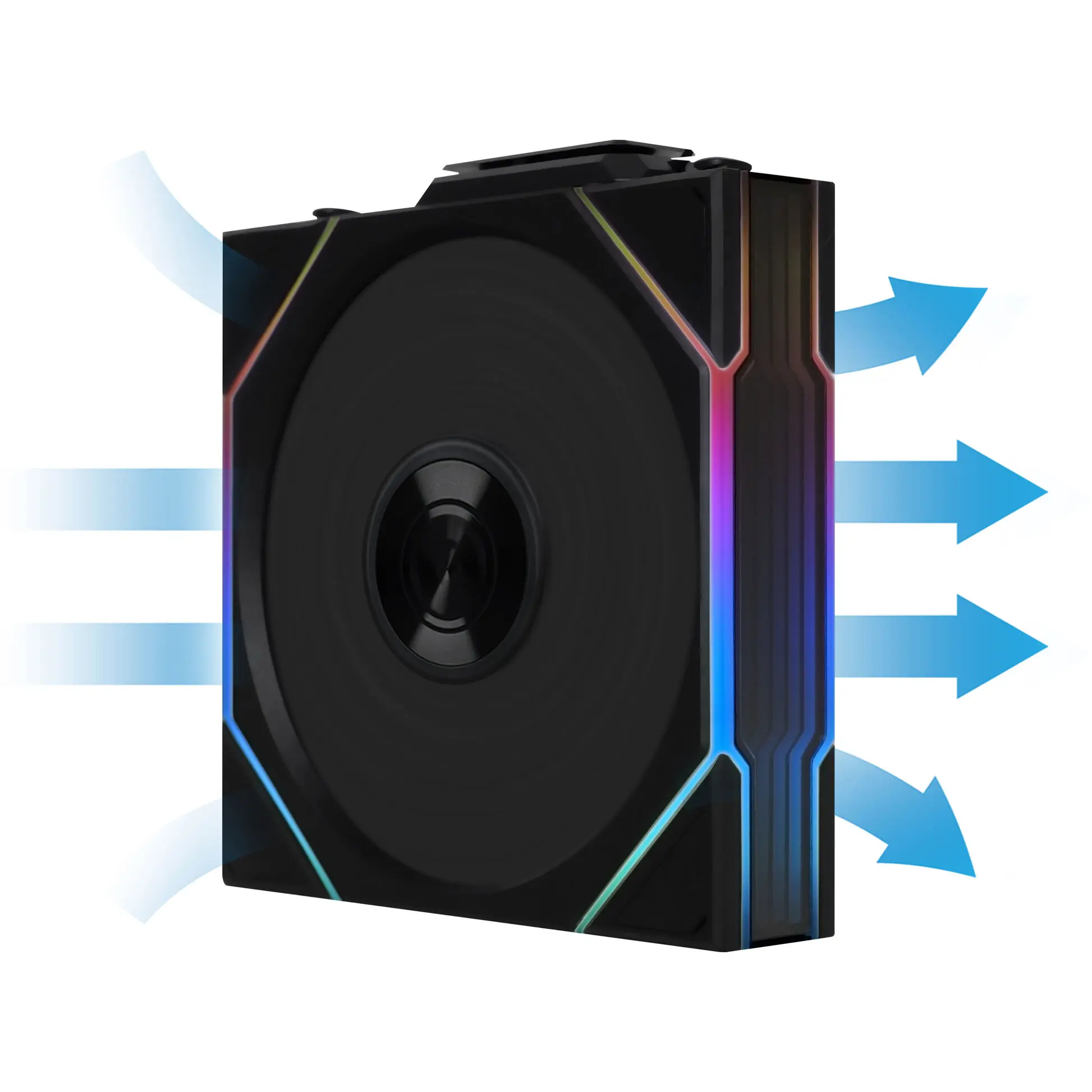 Lian Li UNI FAN TL Wireless ARGB PWM 120 mm Triple Fan Kit - Nero - immagine 5