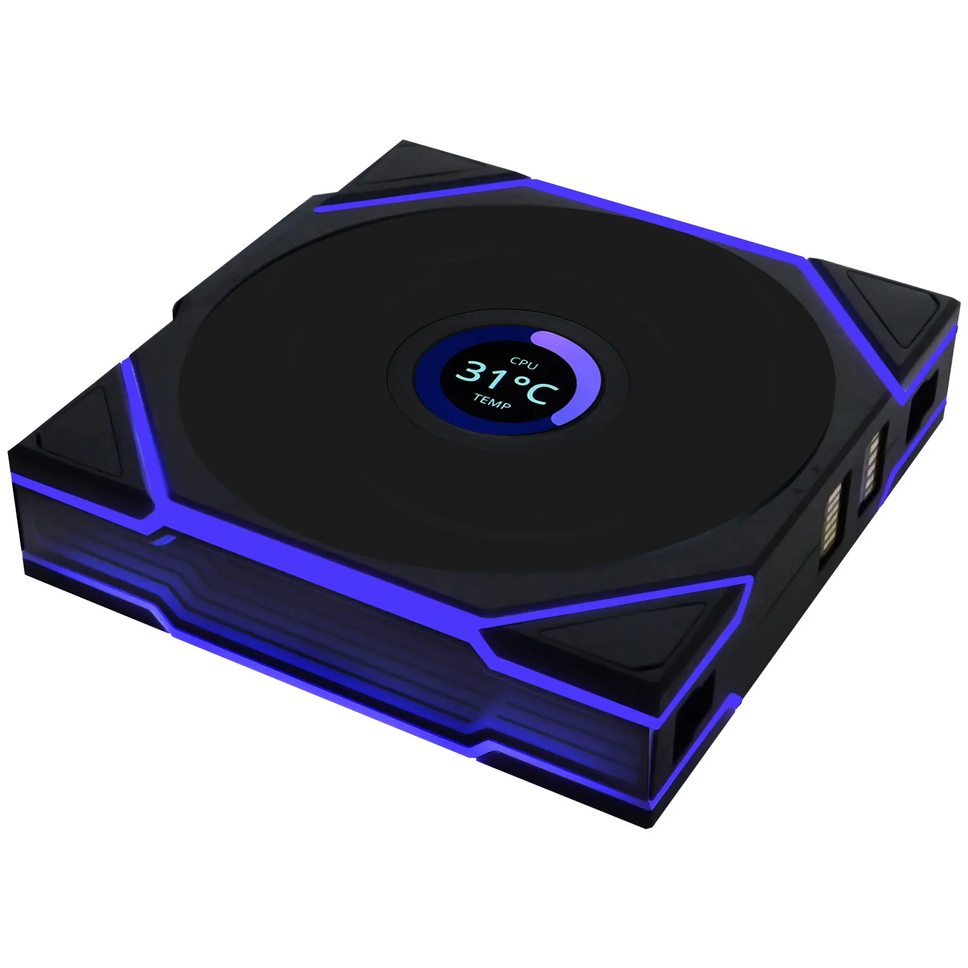 Lian Li UNI FAN TL LCD Wireless ARGB PWM Reverse 120 mm - Nero - immagine 2