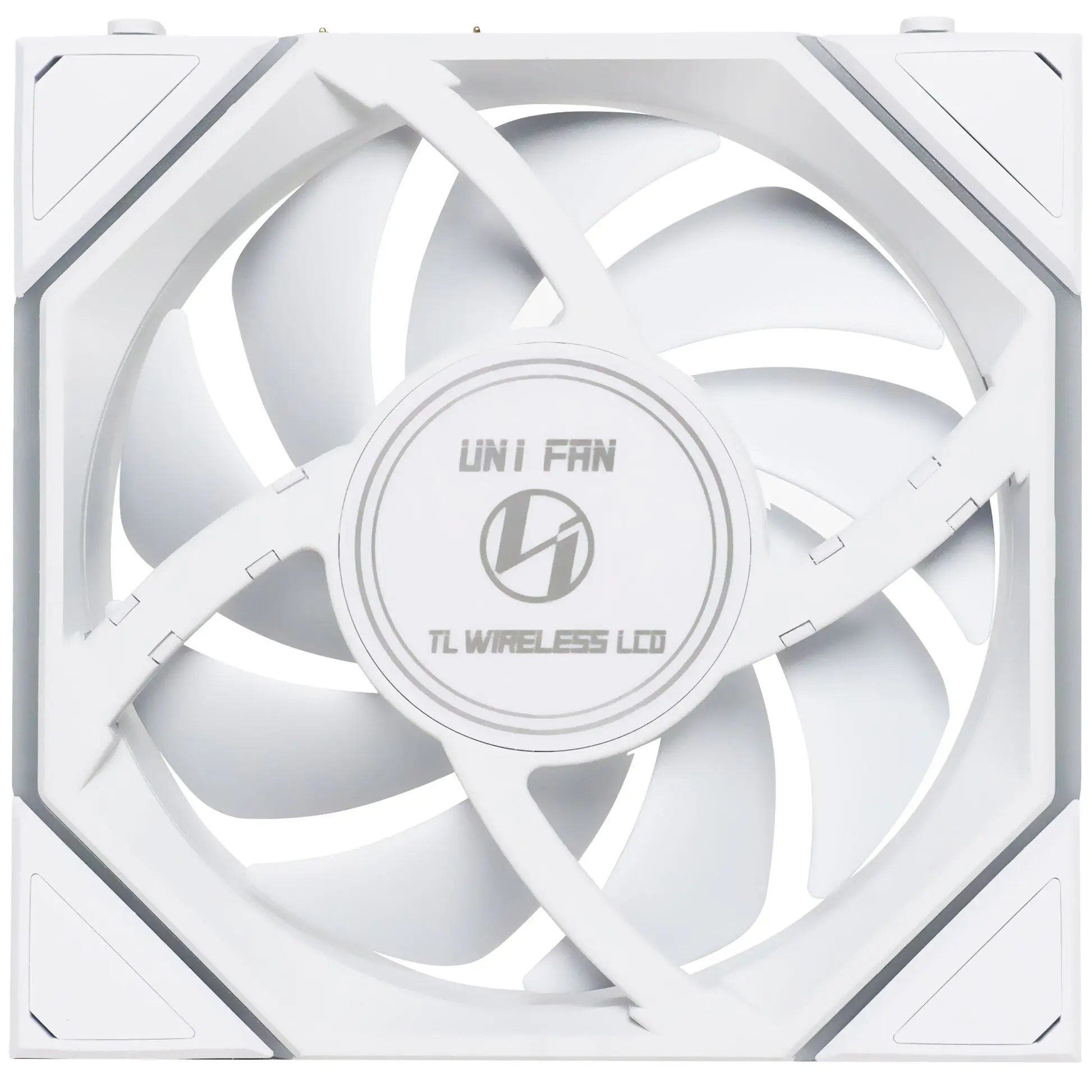 Lian Li UNI FAN TL LCD Wireless ARGB PWM Reverse 120 mm Triple Fan Pack - Bianco - immagine 4