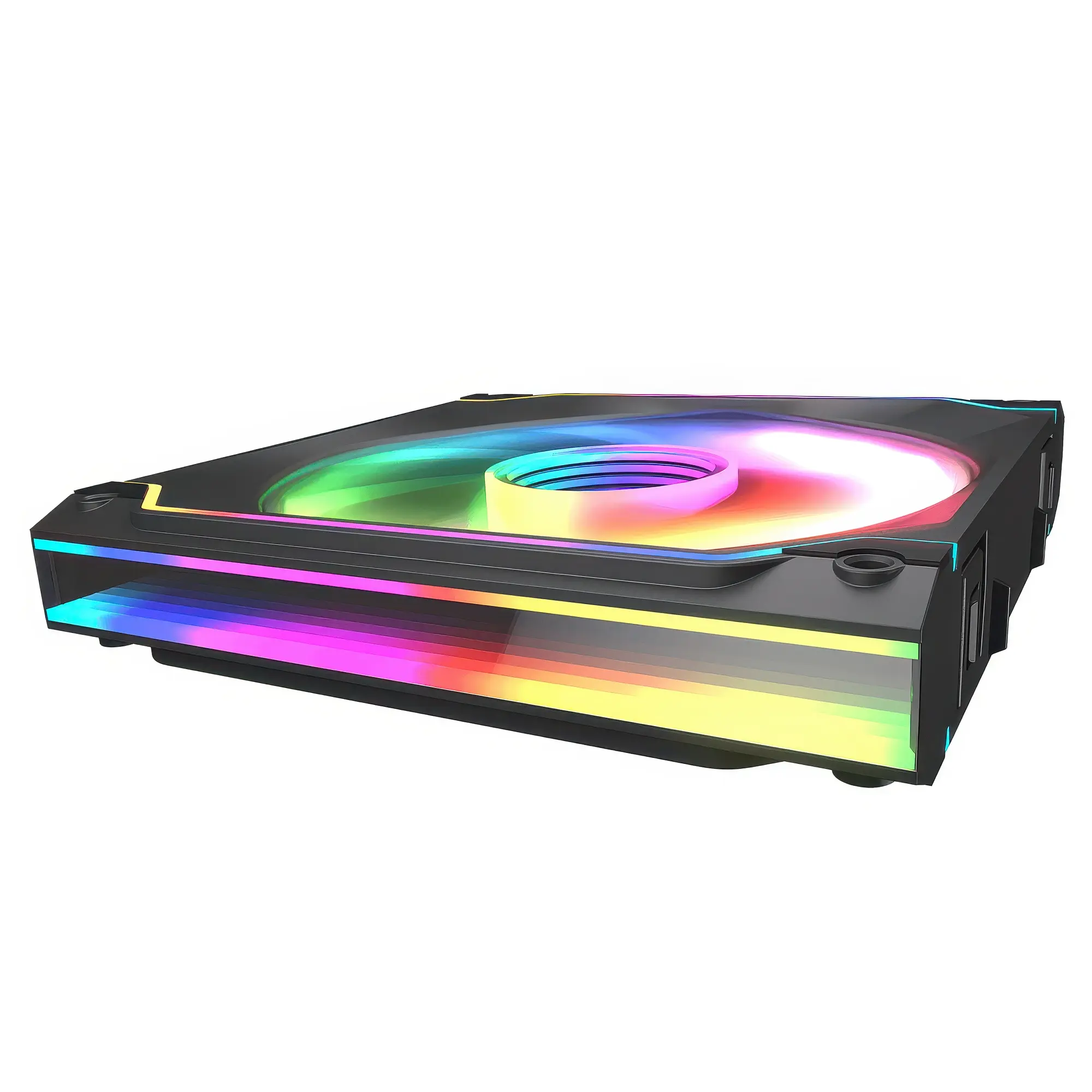 Cougar SC140-FB ARGB - Infinity Mirror Illuminated Modular Fan - Nera - immagine 3