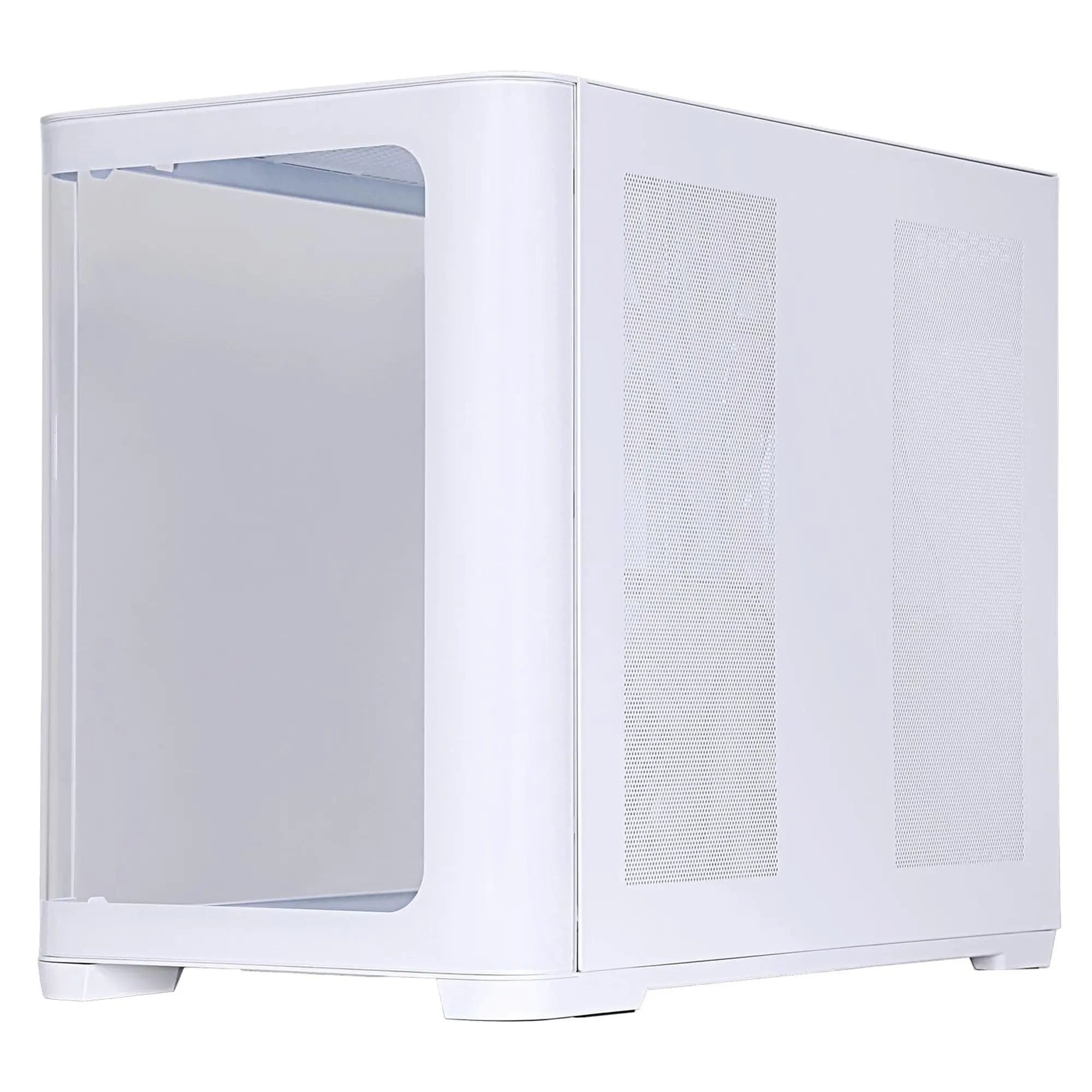 iTek Case DARK CAVE Curved, ARGB, Vetro Temperato - Bianco - immagine 5