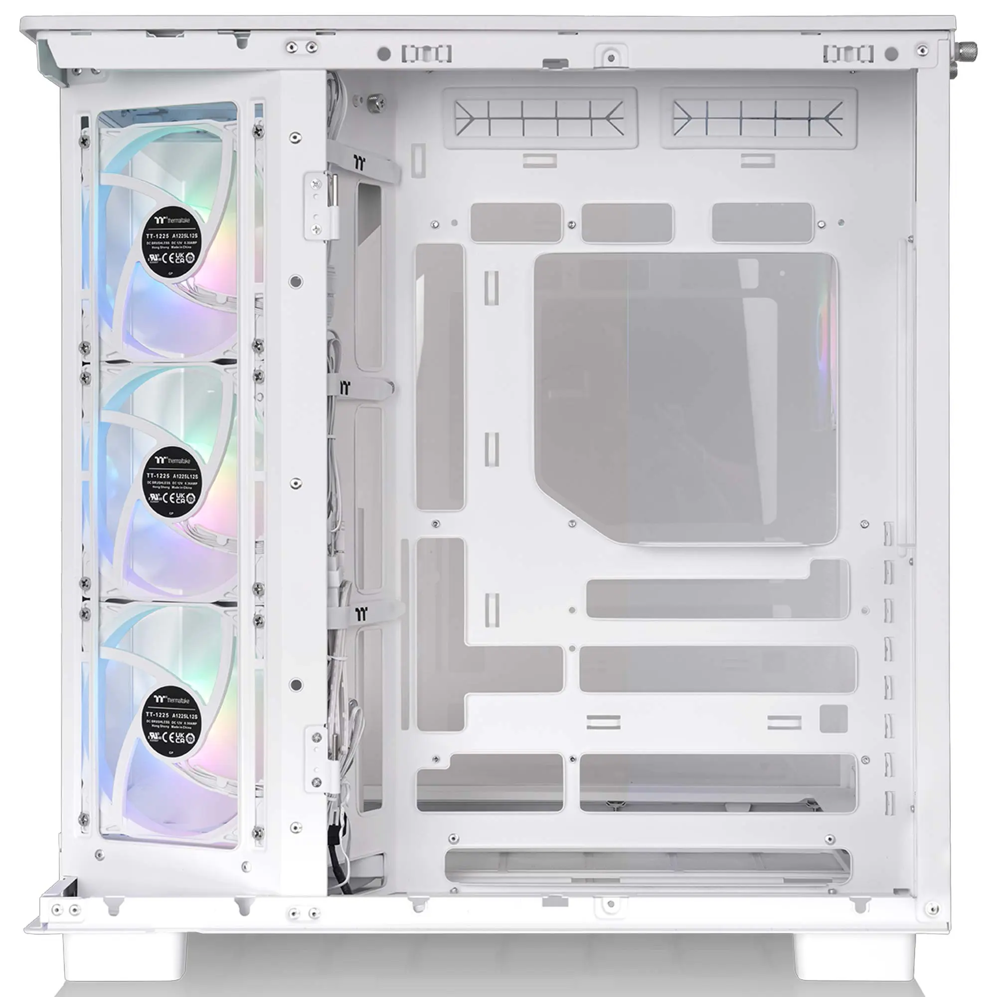Thermaltake View 380 XL TG ARGB, Vetro Temperato - Bianco - immagine 3