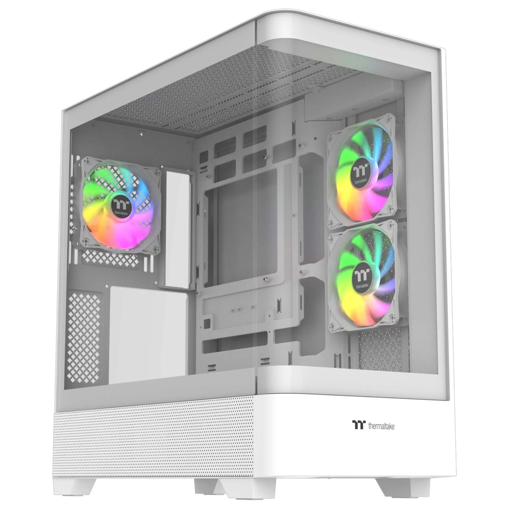 Thermaltake View 290 TG ARGB, Tempered Glass - Bianco