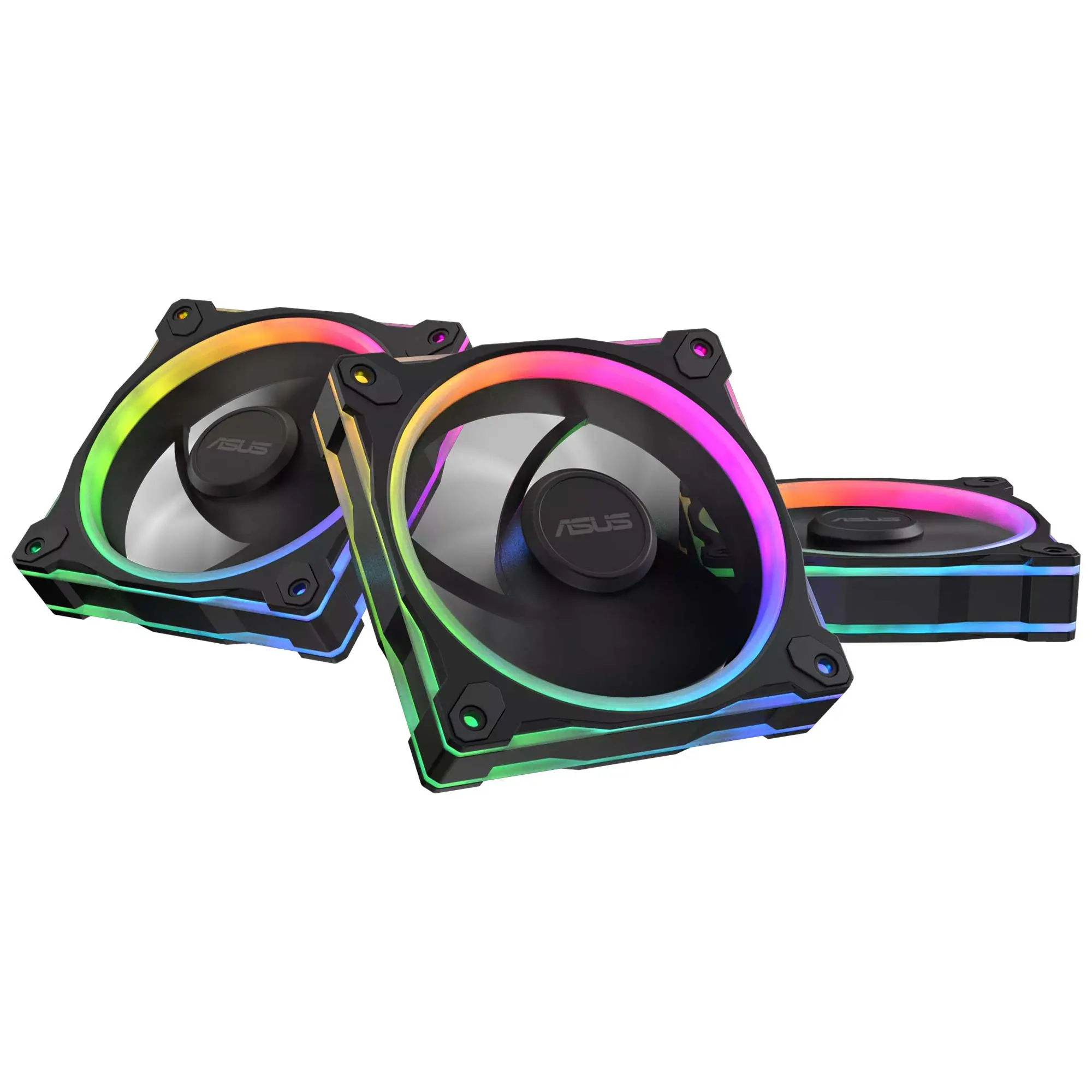Asus Prime MR120 Reverse Fan ARGB - Nero (3pz)