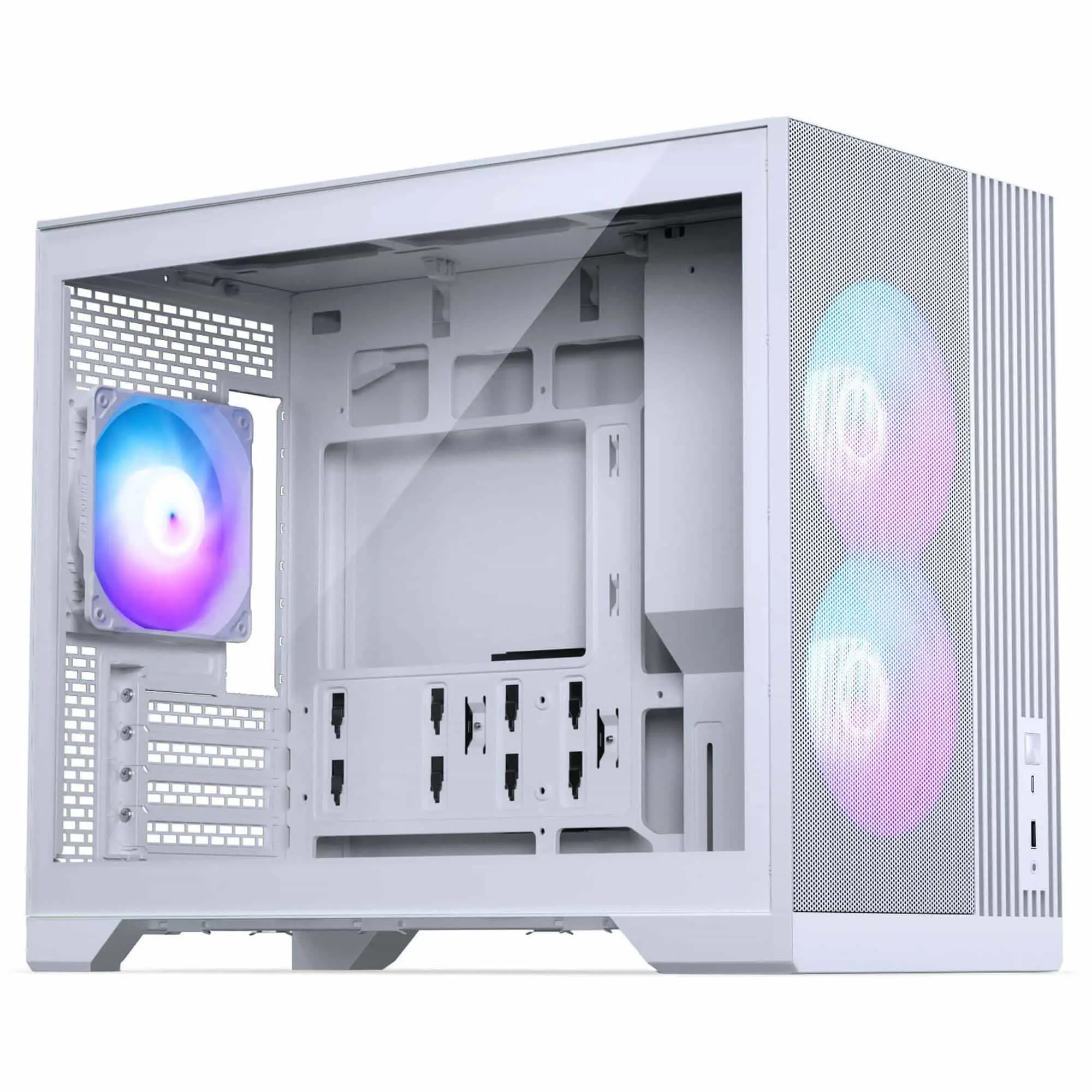 Phanteks XT M3 RGB mATX- Tempered Glass - Bianco