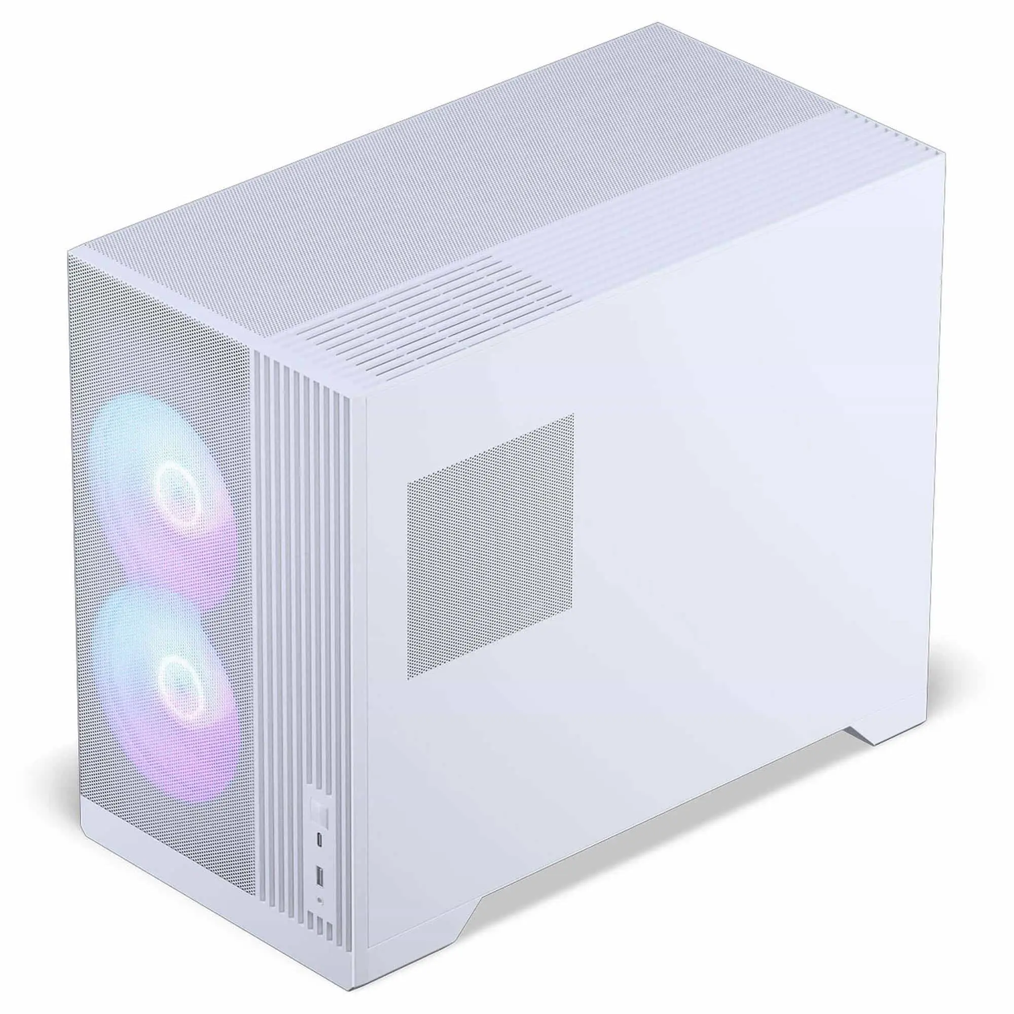 Phanteks XT M3 RGB mATX- Tempered Glass - Bianco - immagine 2