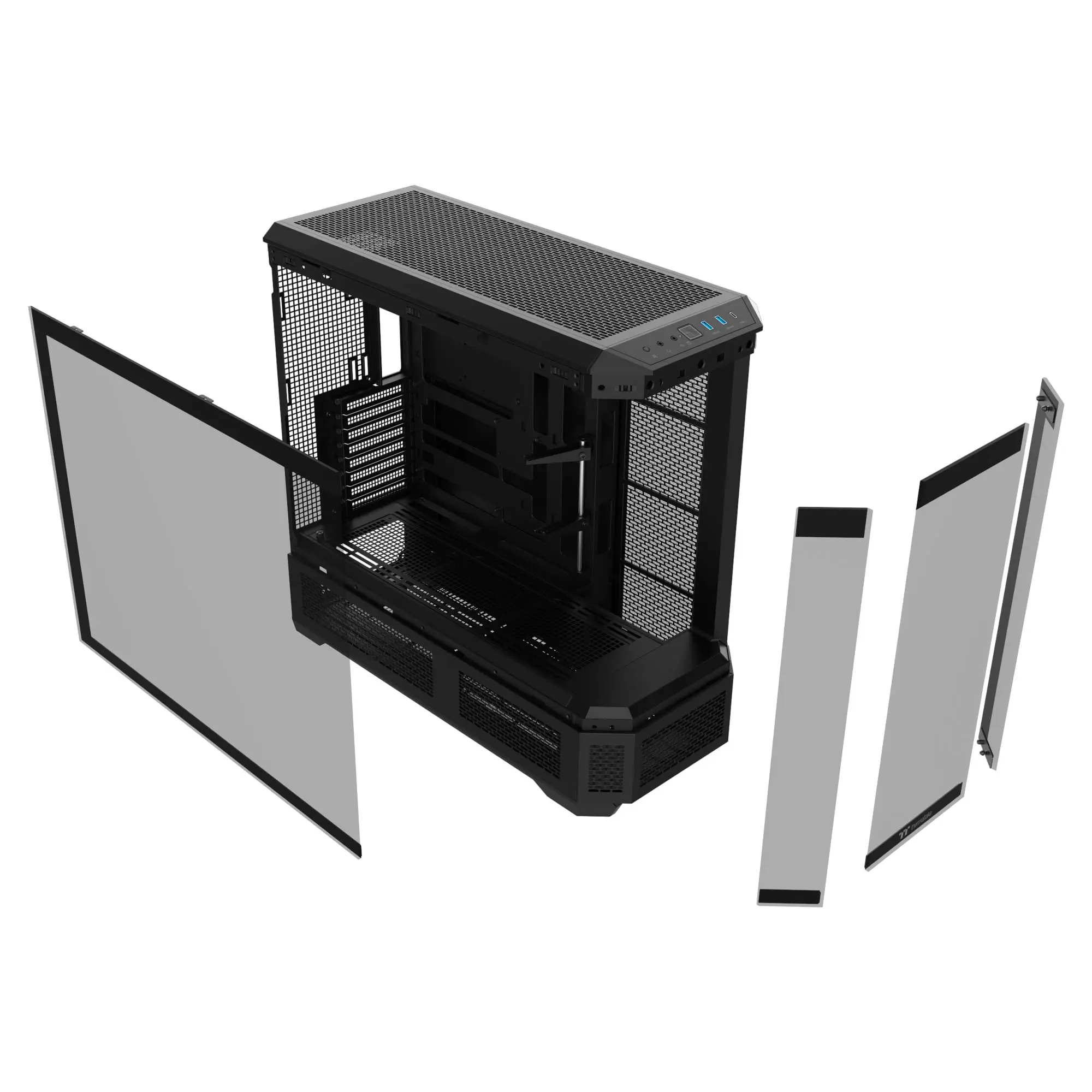 Thermaltake View 600 TG, Full Tower, Vetro Temperato - Nero - immagine 4