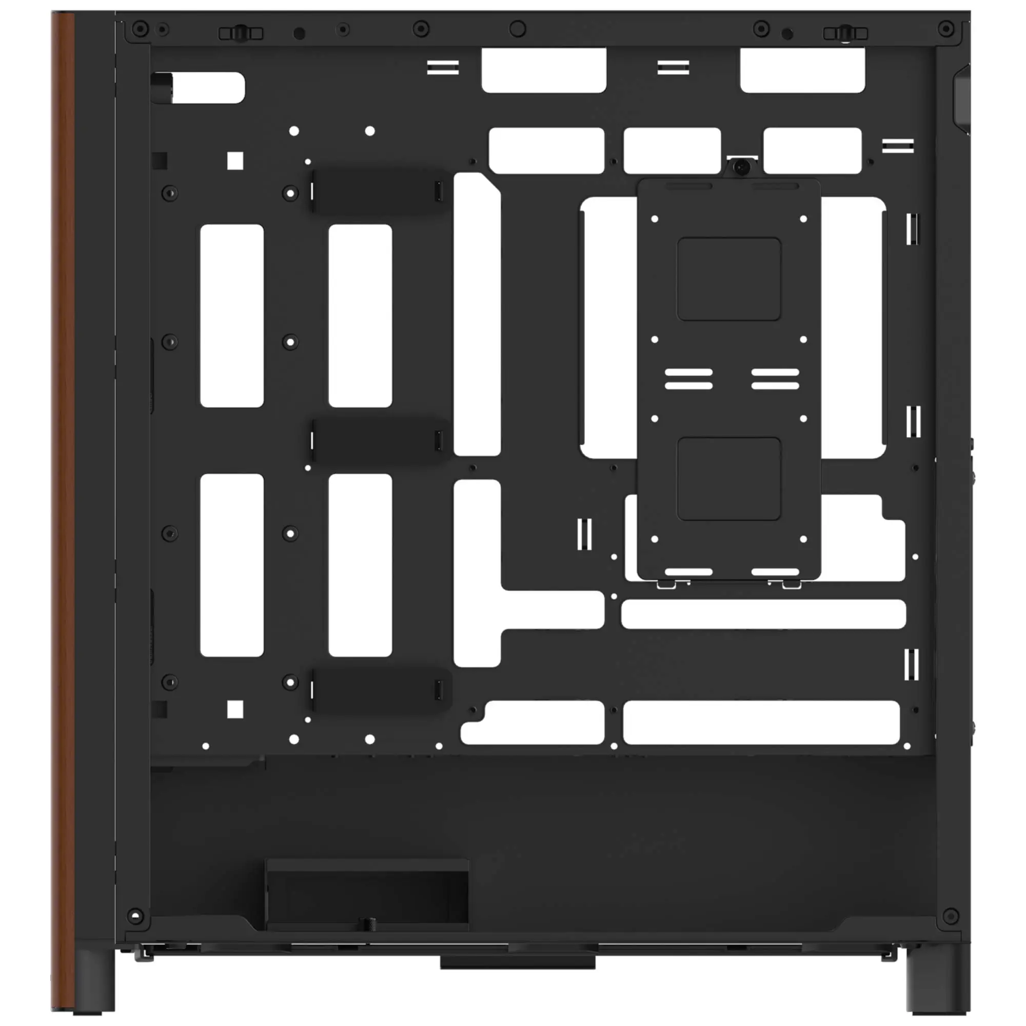 Thermaltake S370 WS, Vetro Temperato - Nero - immagine 4
