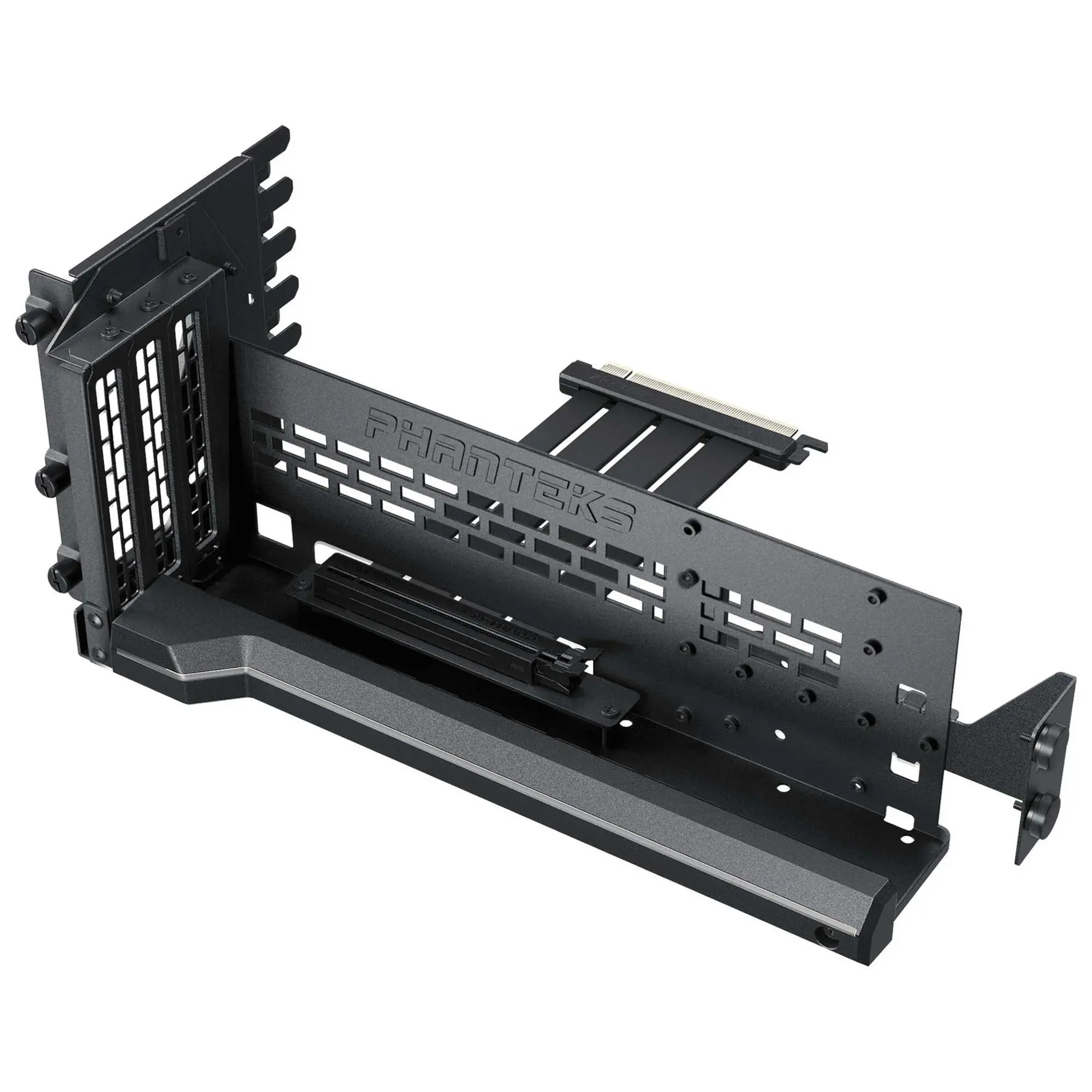 Phanteks Staffa GPU Verticale Premium + Cavo Riser PCIe 5.0 x16, DRGB - Nero
