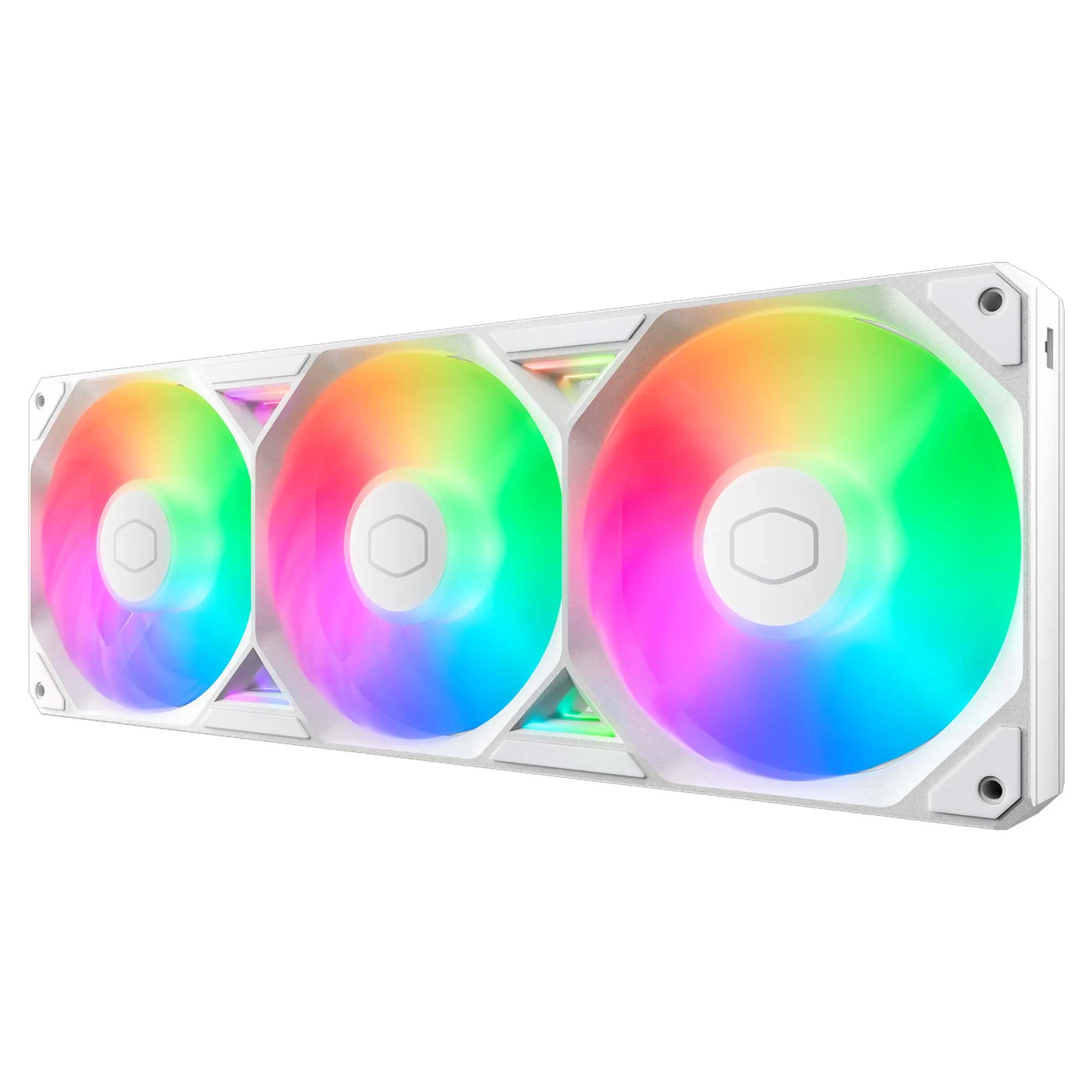 Cooler Master SickleFlow Edge 360, Modulo 3x 120mm - Bianco - immagine 2