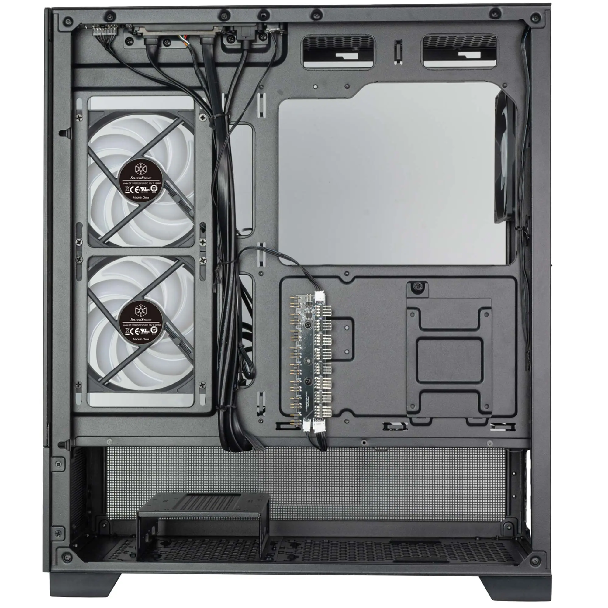 SilverStone Lucid 05 Gaming Case, Vetro Temperato - Nero - immagine 4