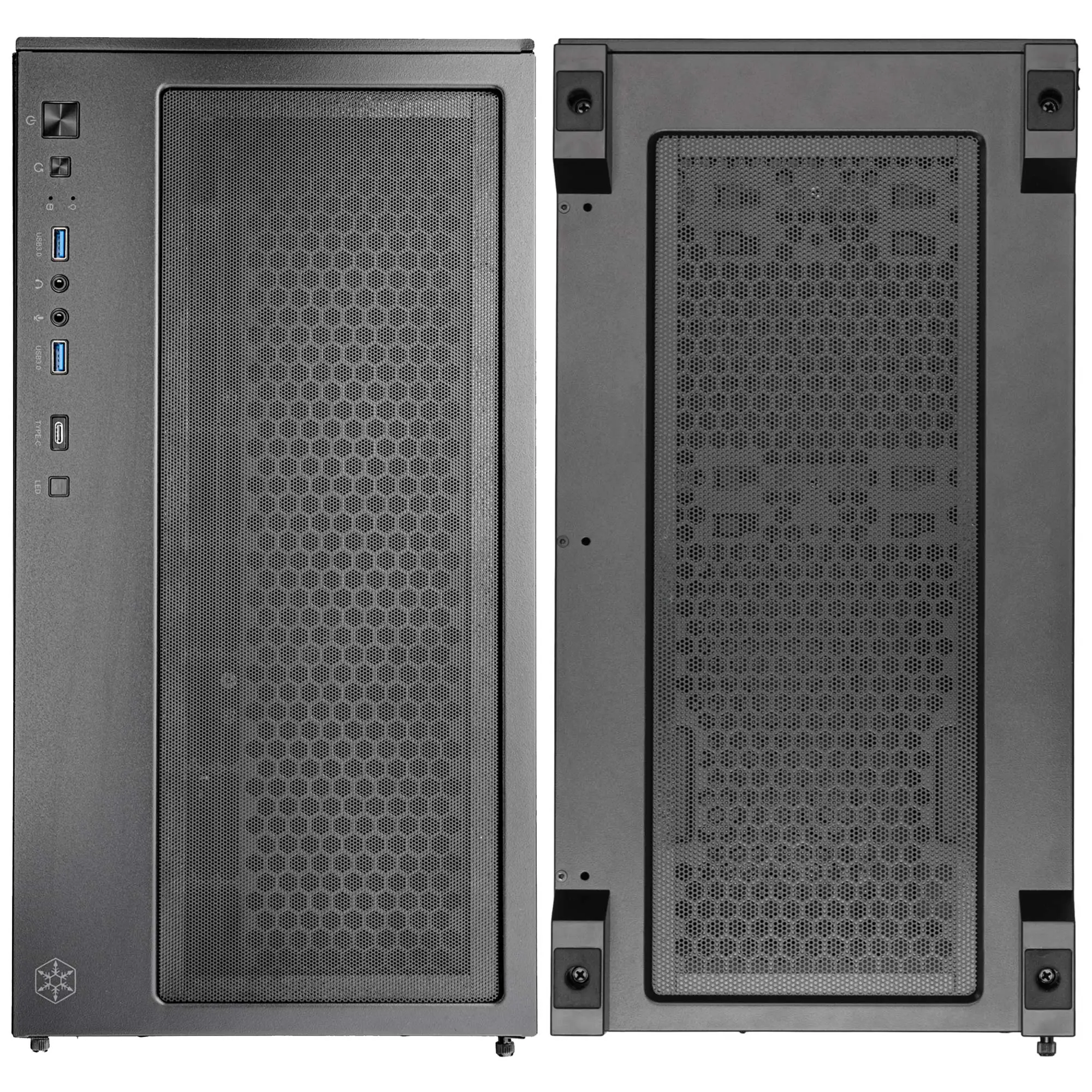 SilverStone Lucid 05 Gaming Case, Vetro Temperato - Nero - immagine 5