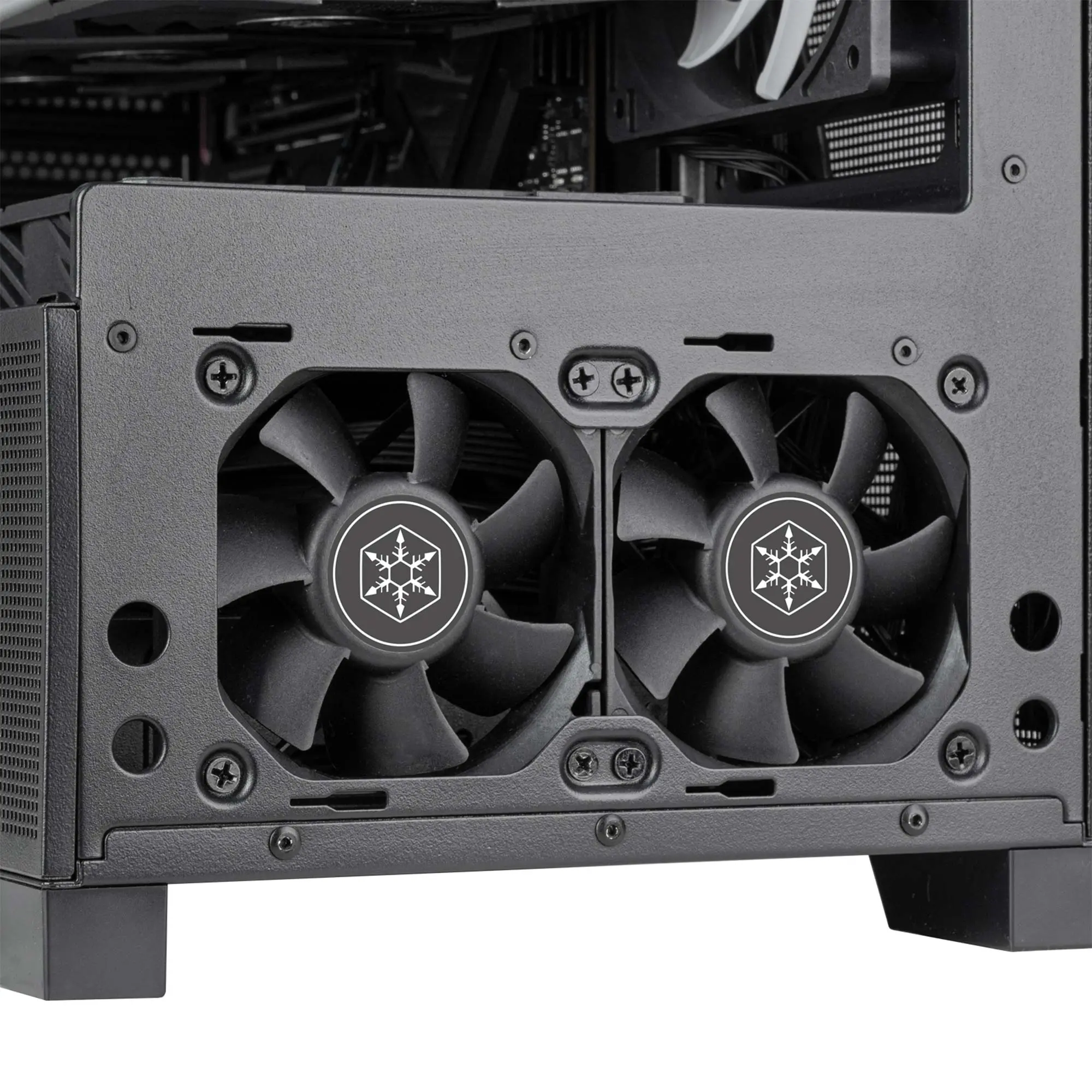 SilverStone Lucid 05 Gaming Case, Vetro Temperato - Nero - immagine 6