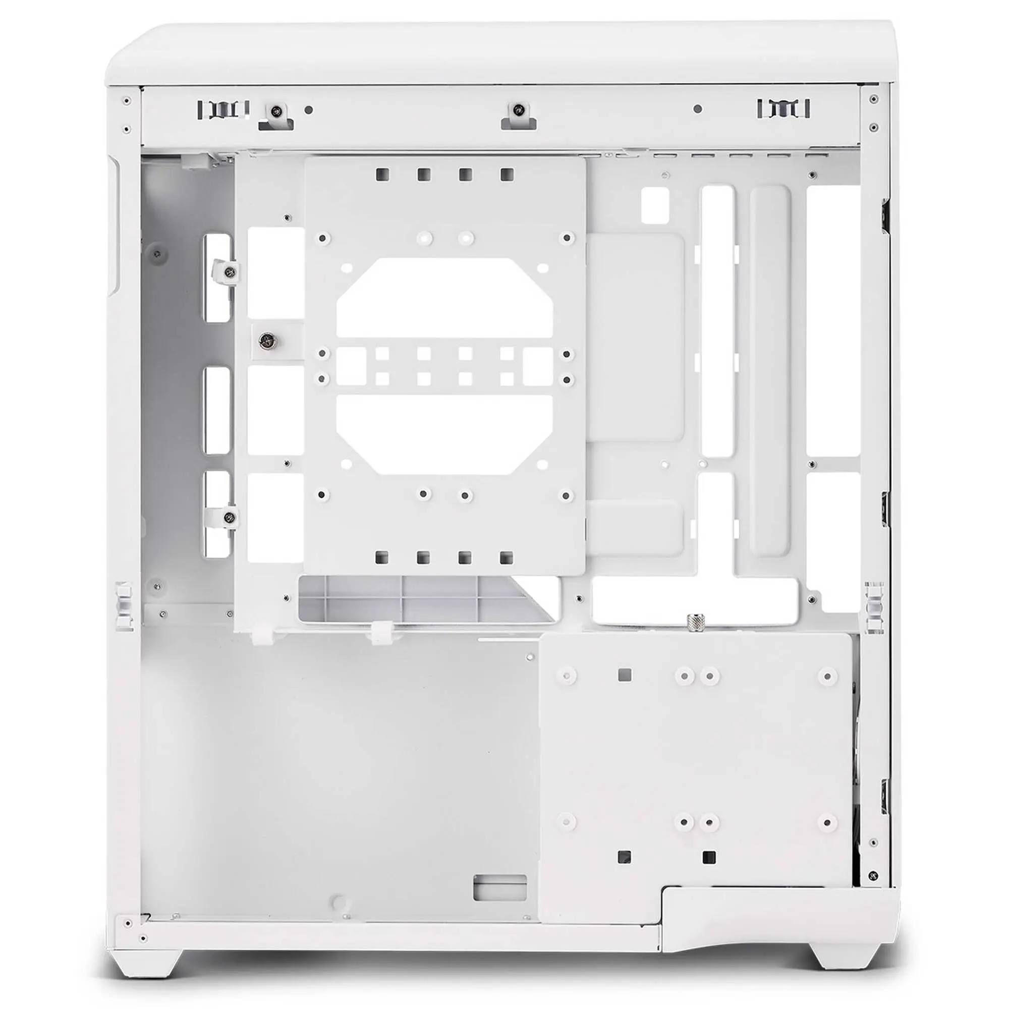 Ssupd Xhuttle Case ATX - Tempered Glass, Bianco - immagine 6