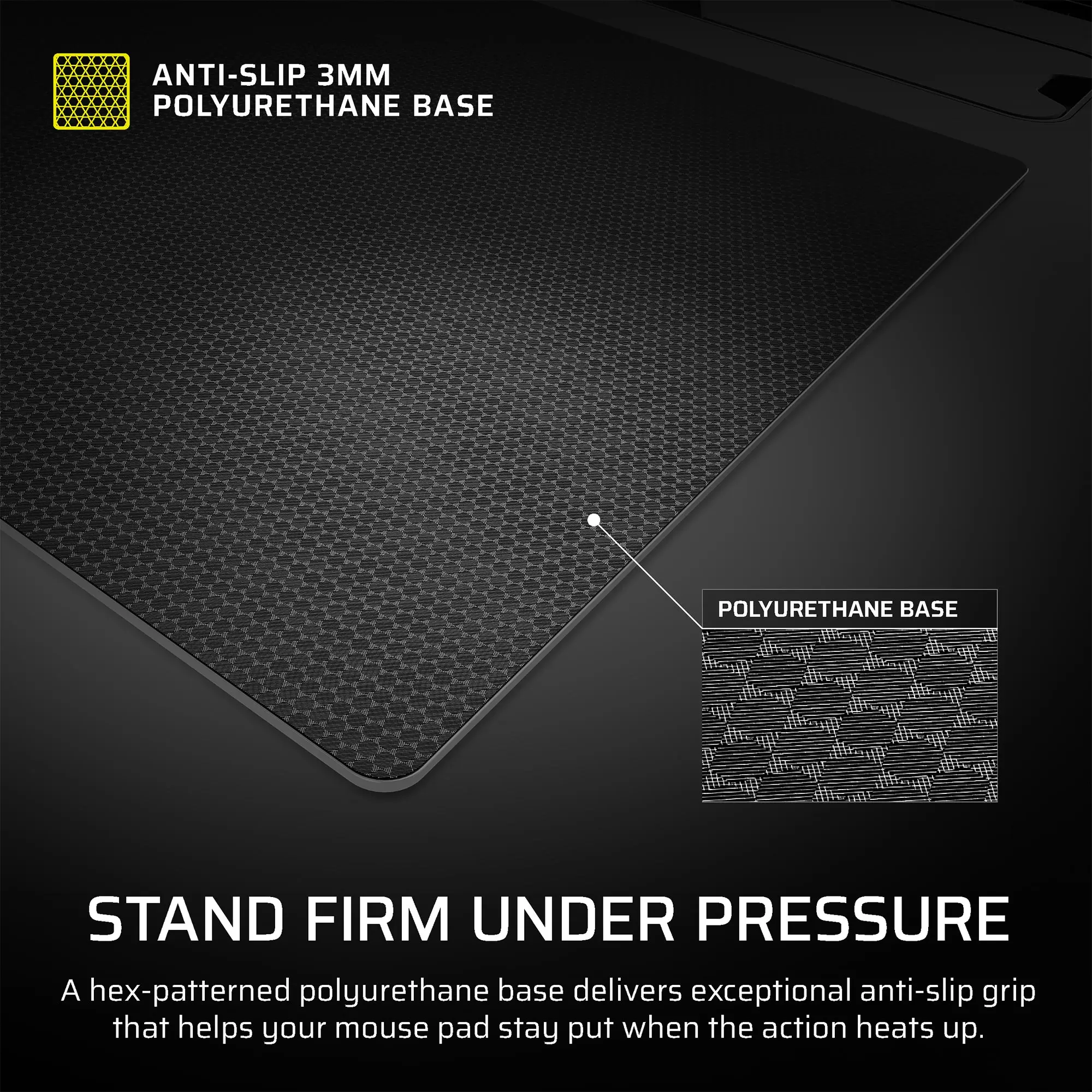 Corsair Gaming MM Glass Mouse Pad - Grigio - immagine 4