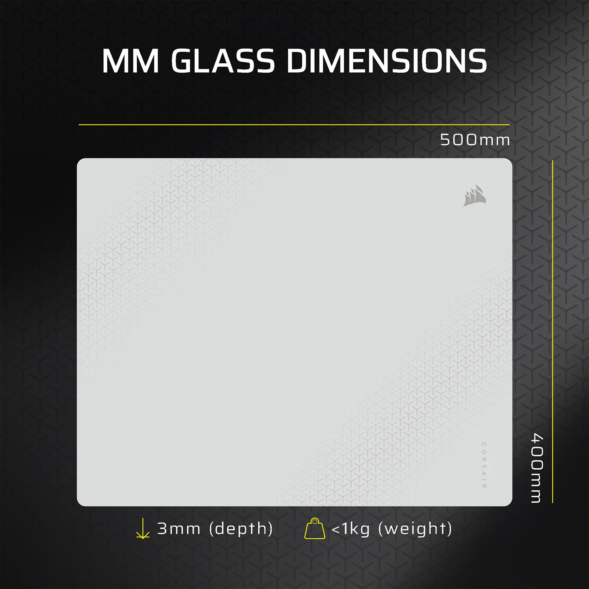 Corsair Gaming MM Glass Mouse Pad - Grigio - immagine 6