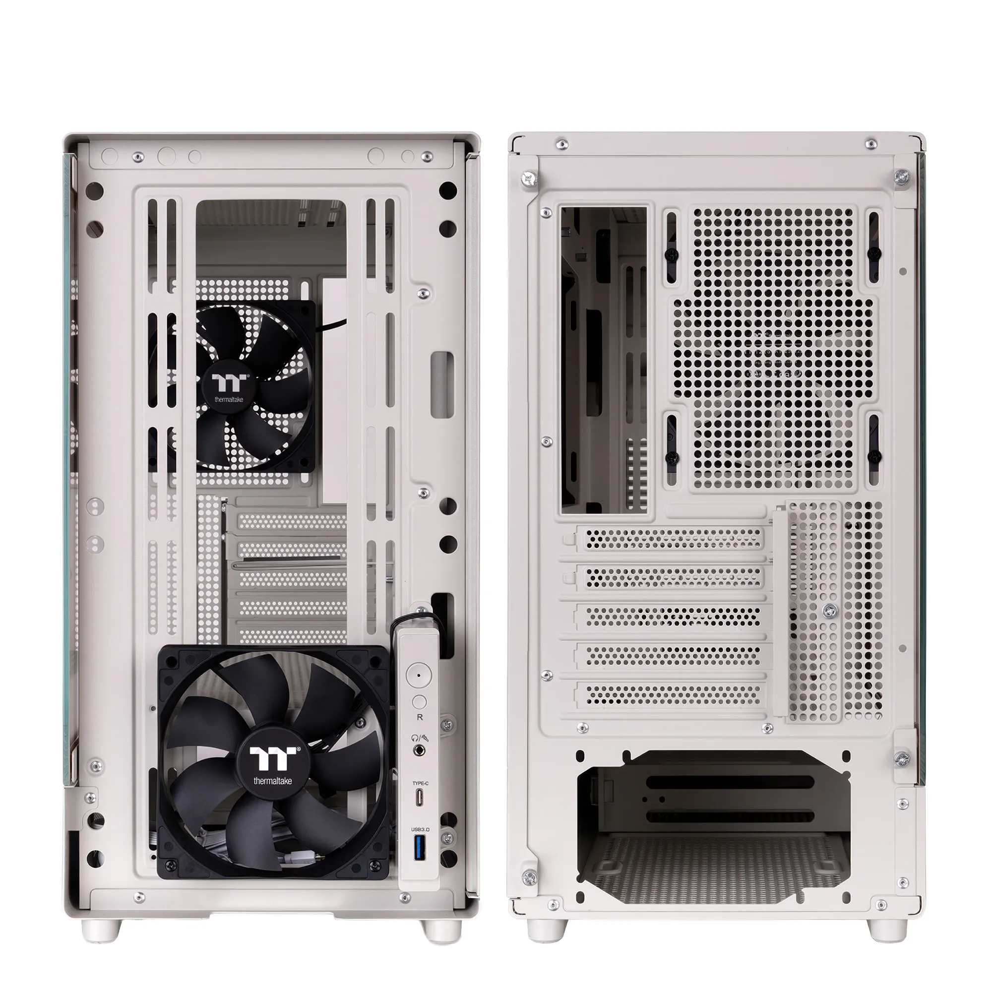 Thermaltake Retro 260 TG - Case Micro Tower M-ATX vetro temperato - immagine 5
