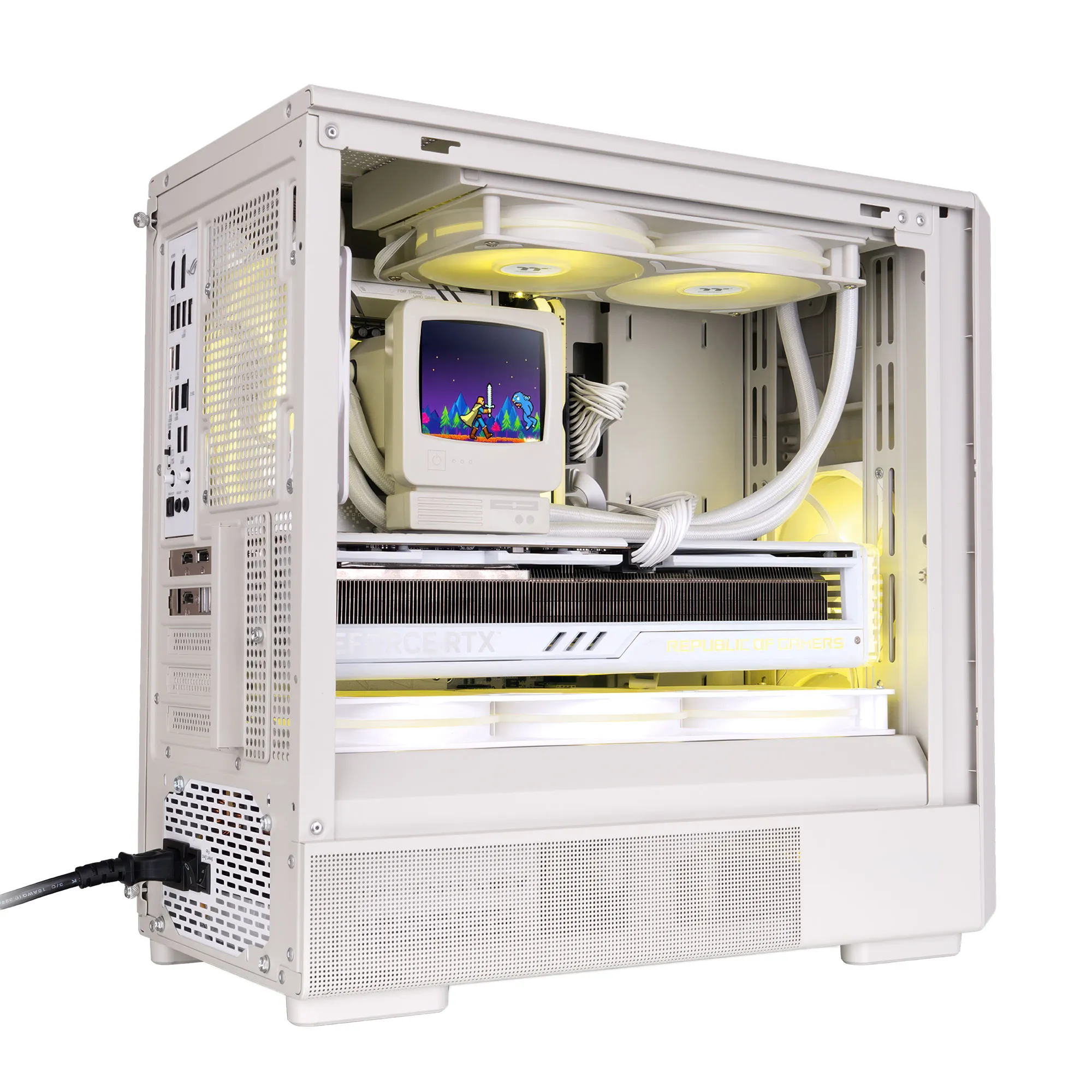 Thermaltake Retro 260 TG - Case Micro Tower M-ATX vetro temperato - immagine 6