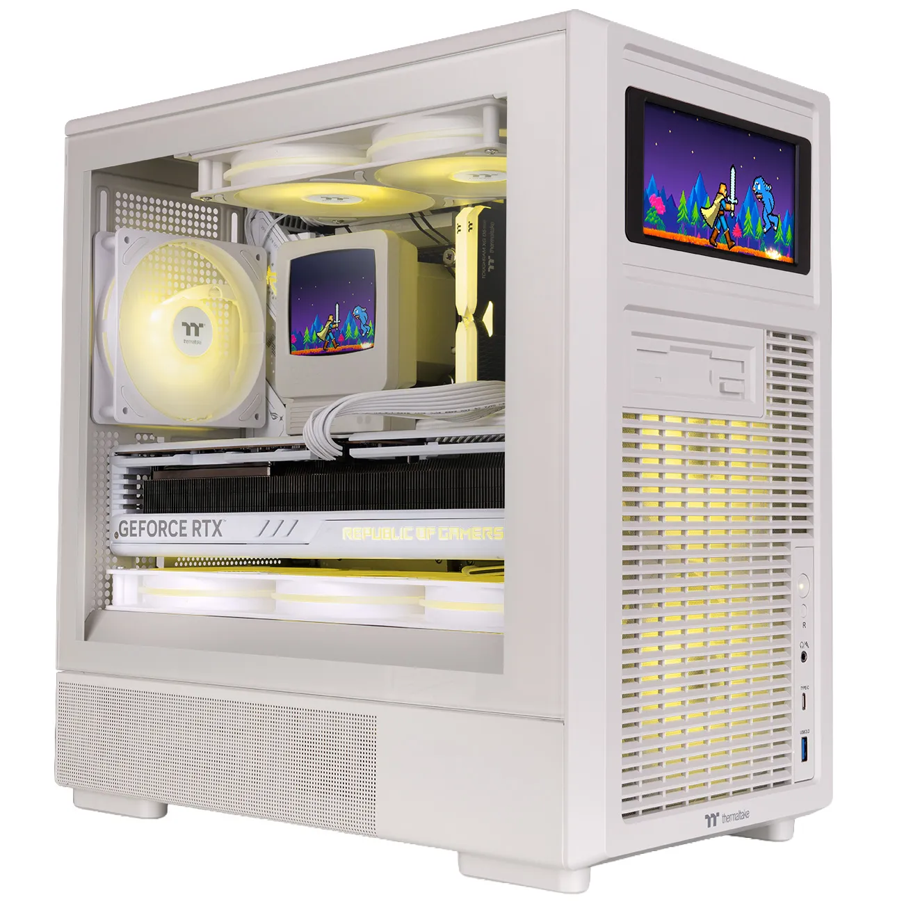 Thermaltake Retro 360 TG - Case Mid Tower ATX vetro temperato - immagine 7