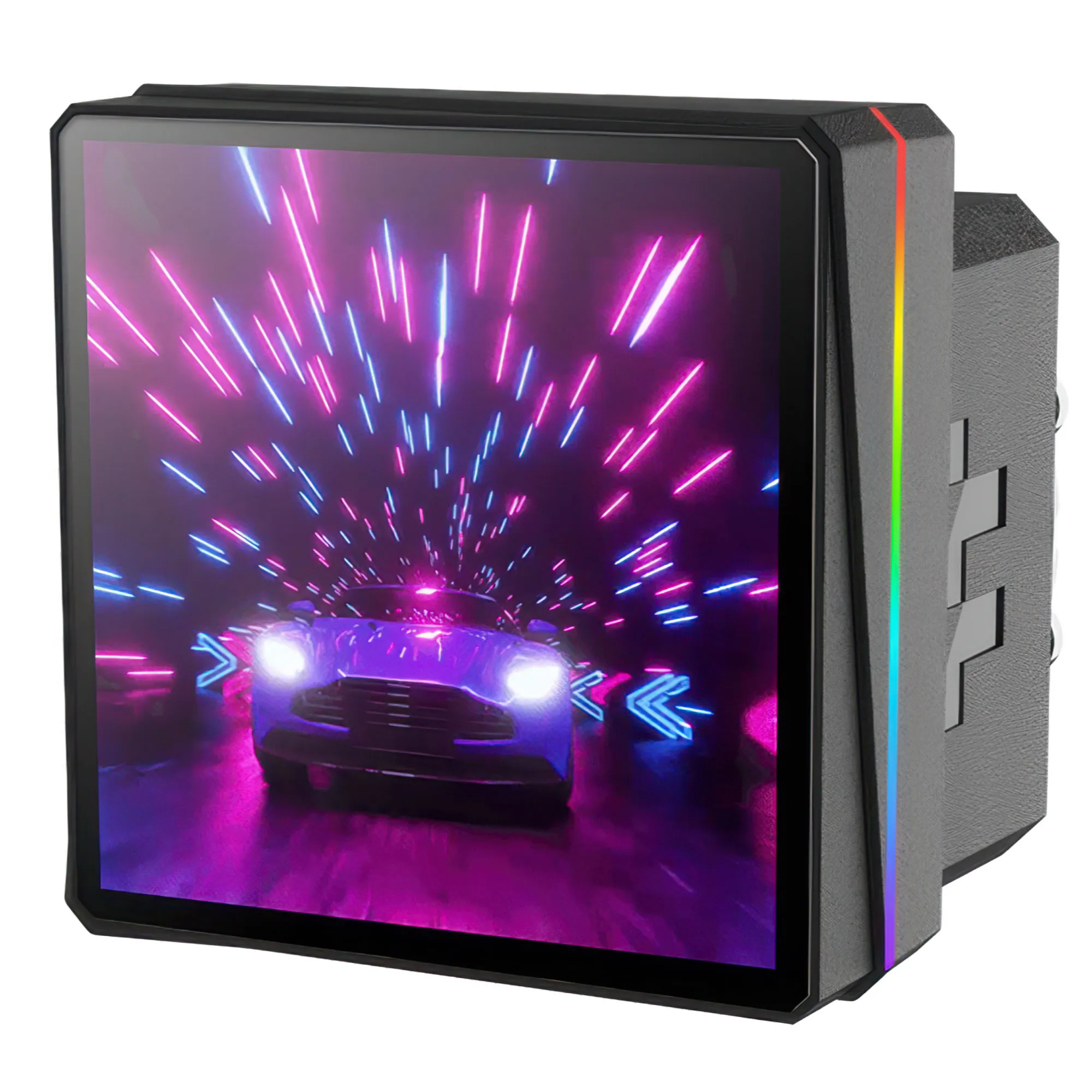Thermaltake TH360 V3 Ultra ARGB Sync - Nero - AIO Liquid Cooler 360mm con LCD 3.95" - immagine 4