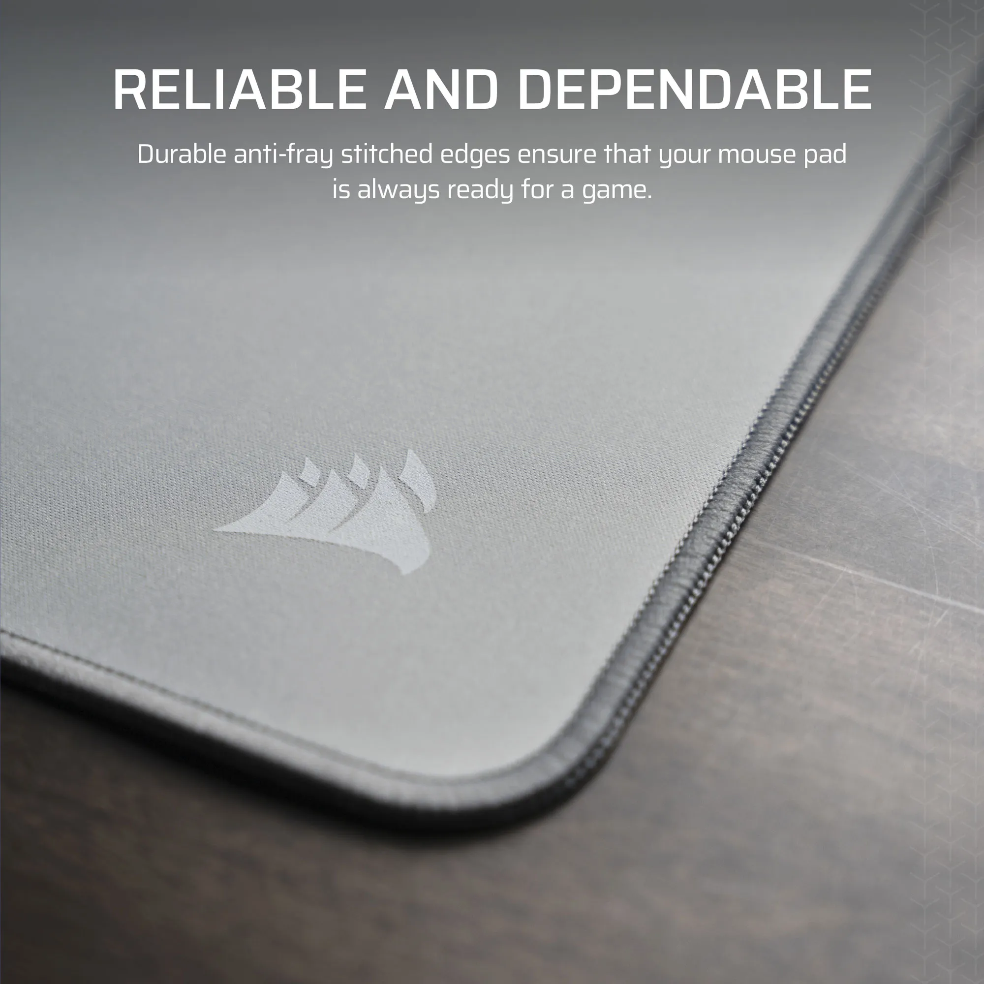 Corsair MM Anti-fray Cloth Gaming Mouse Pad XXL Grigio - Tappetino in tessuto micro-woven con bordi anti-sfrangiamento - immagine 5