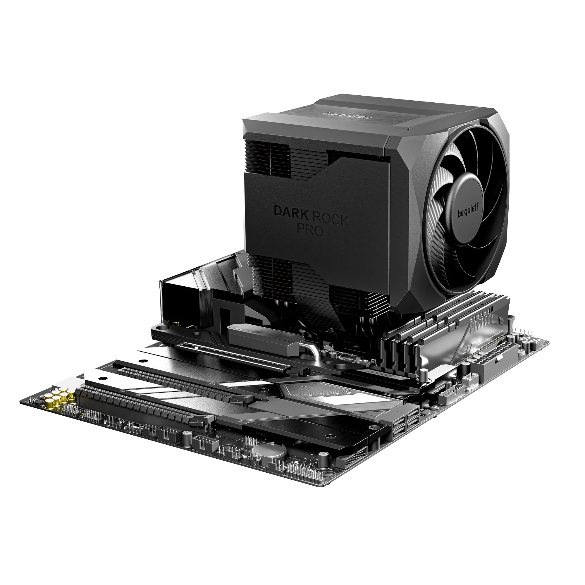 be quiet! Dark Rock Pro 6 - Dissipatore CPU dual-tower 7 heatpipe, Silent Wings 135mm e 120mm, semi-passivo - immagine 3