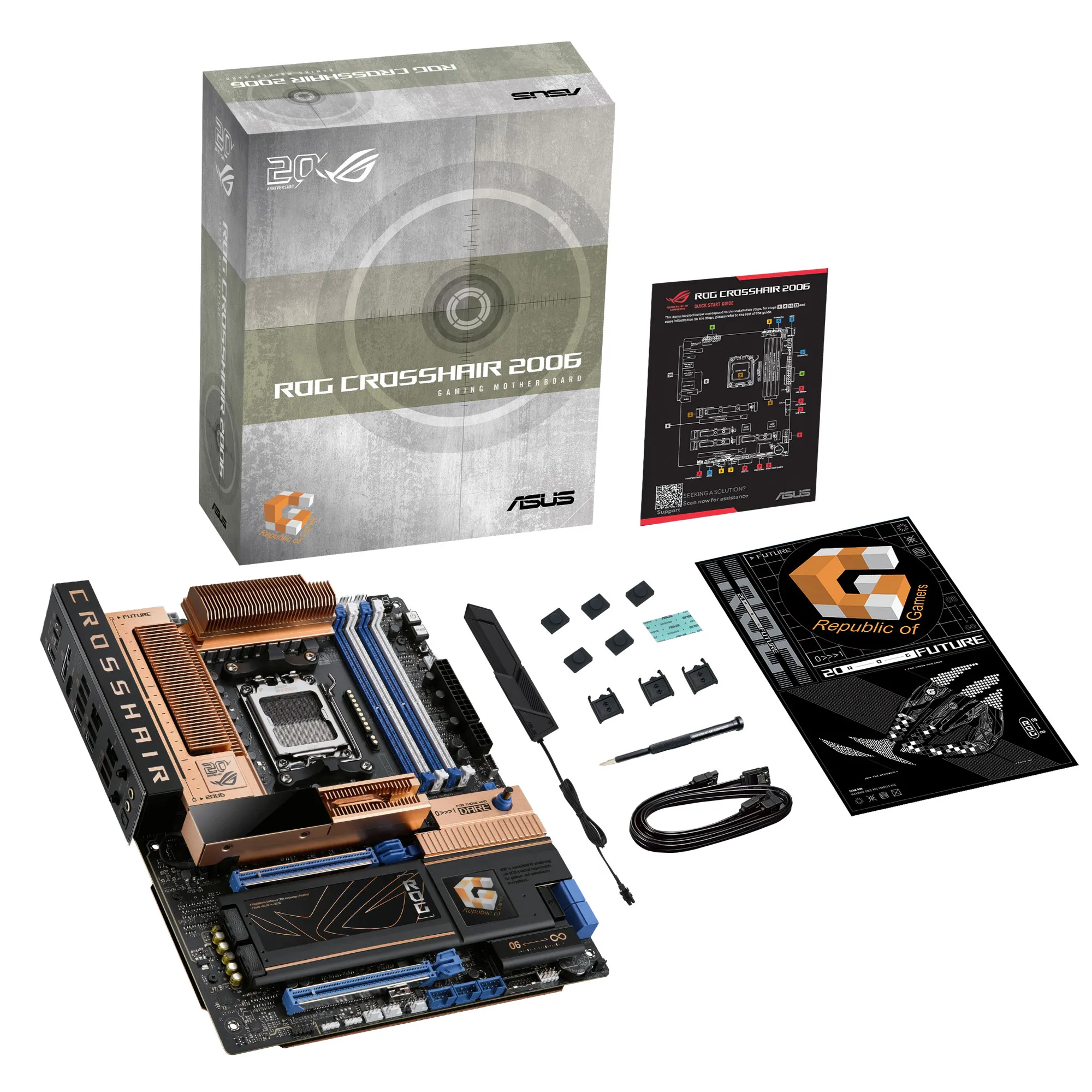 Asus ROG Crosshair 2006 - Scheda madre AM5 EATX DDR5 20? Anniversario ROG - immagine 7