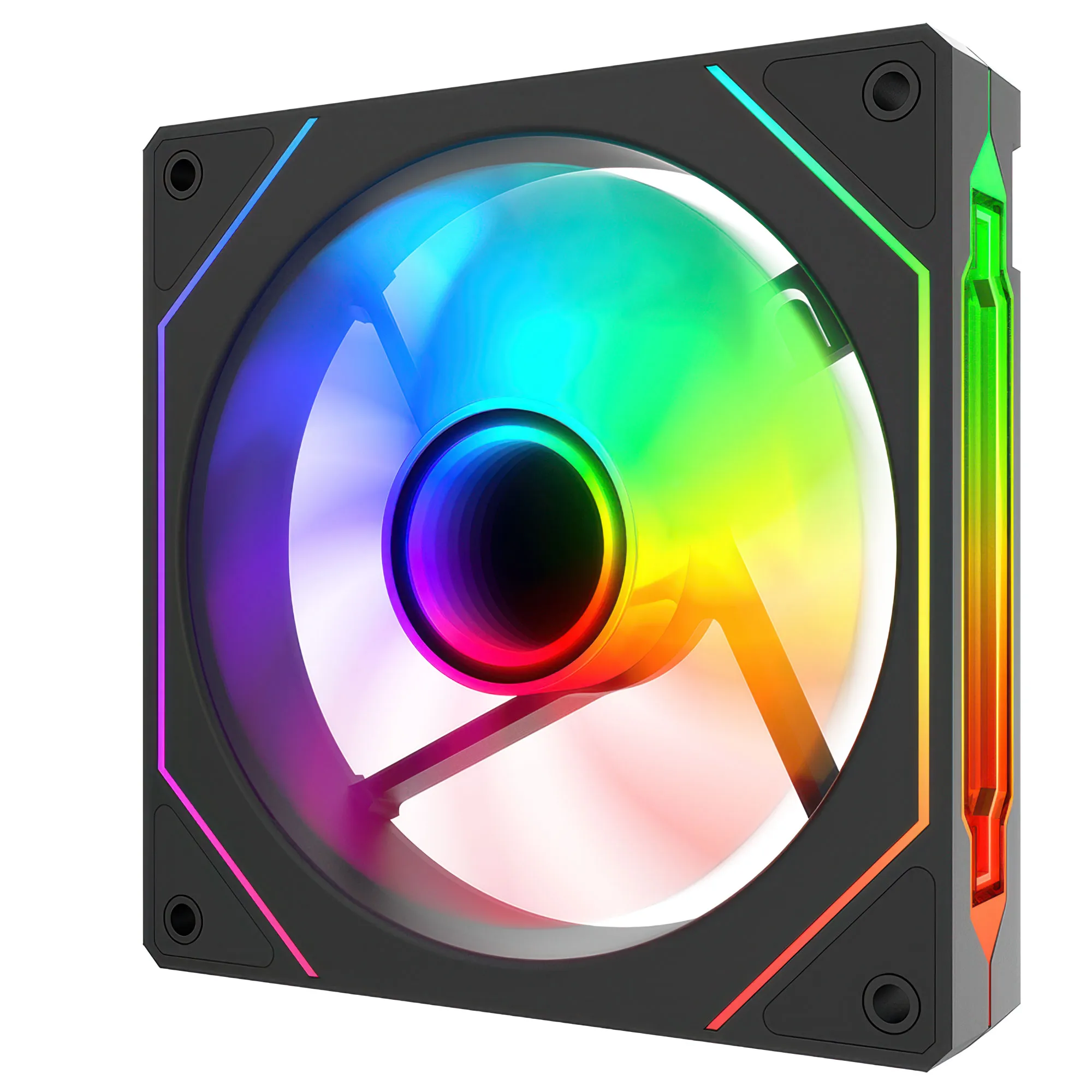 iTek INFINITY - Nera - Ventola Case 120mm ARGB PWM con Effetto Infinity