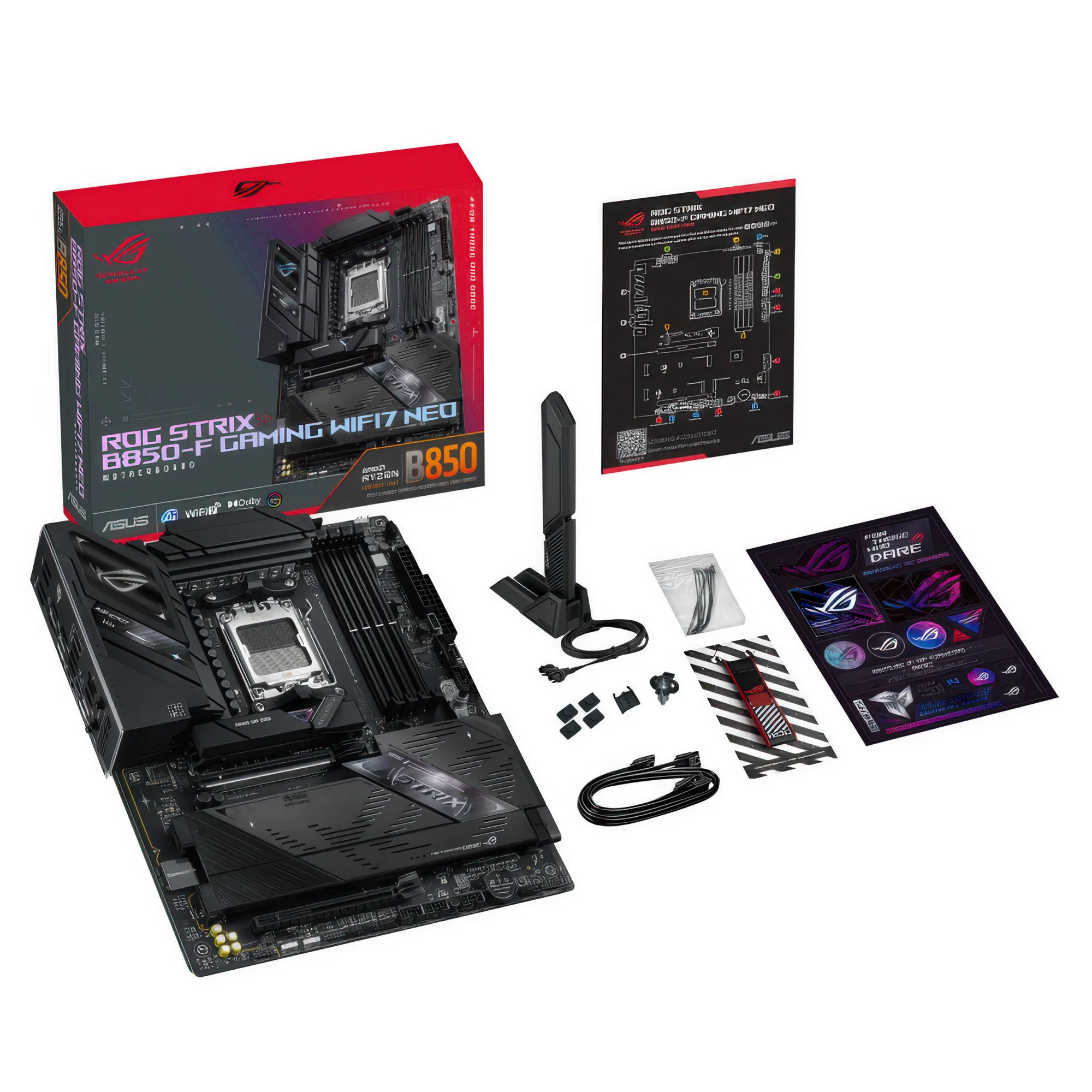 Asus ROG Strix B850-F Gaming WiFi7 NEO - Scheda Madre ATX AM5 DDR5 PCIe 5.0 - immagine 6