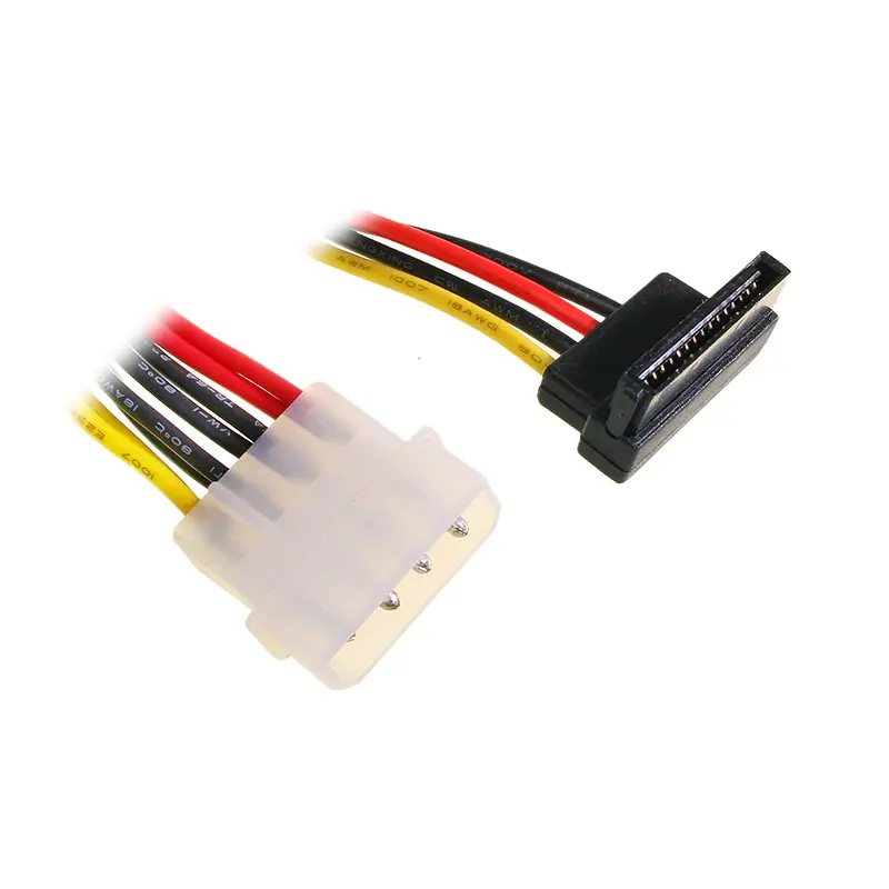 InLine SATA Power Adapter 4-pin Molex 90° - Basso