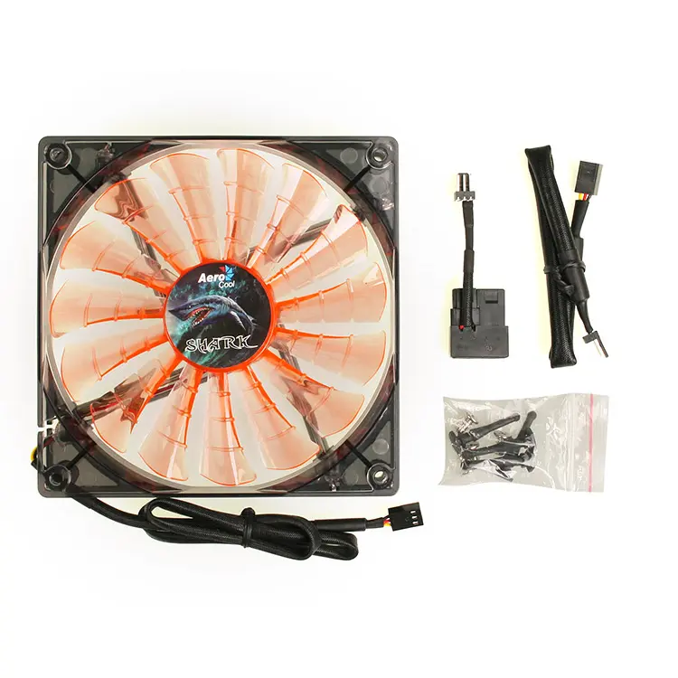 Aerocool Shark Evil Black Edition LED Fan - 140mm - immagine 4