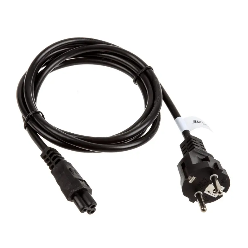 InLine Cavo Alimentazione Notebook C5 con Spina Shucko, Nero - 1,8m - immagine 2