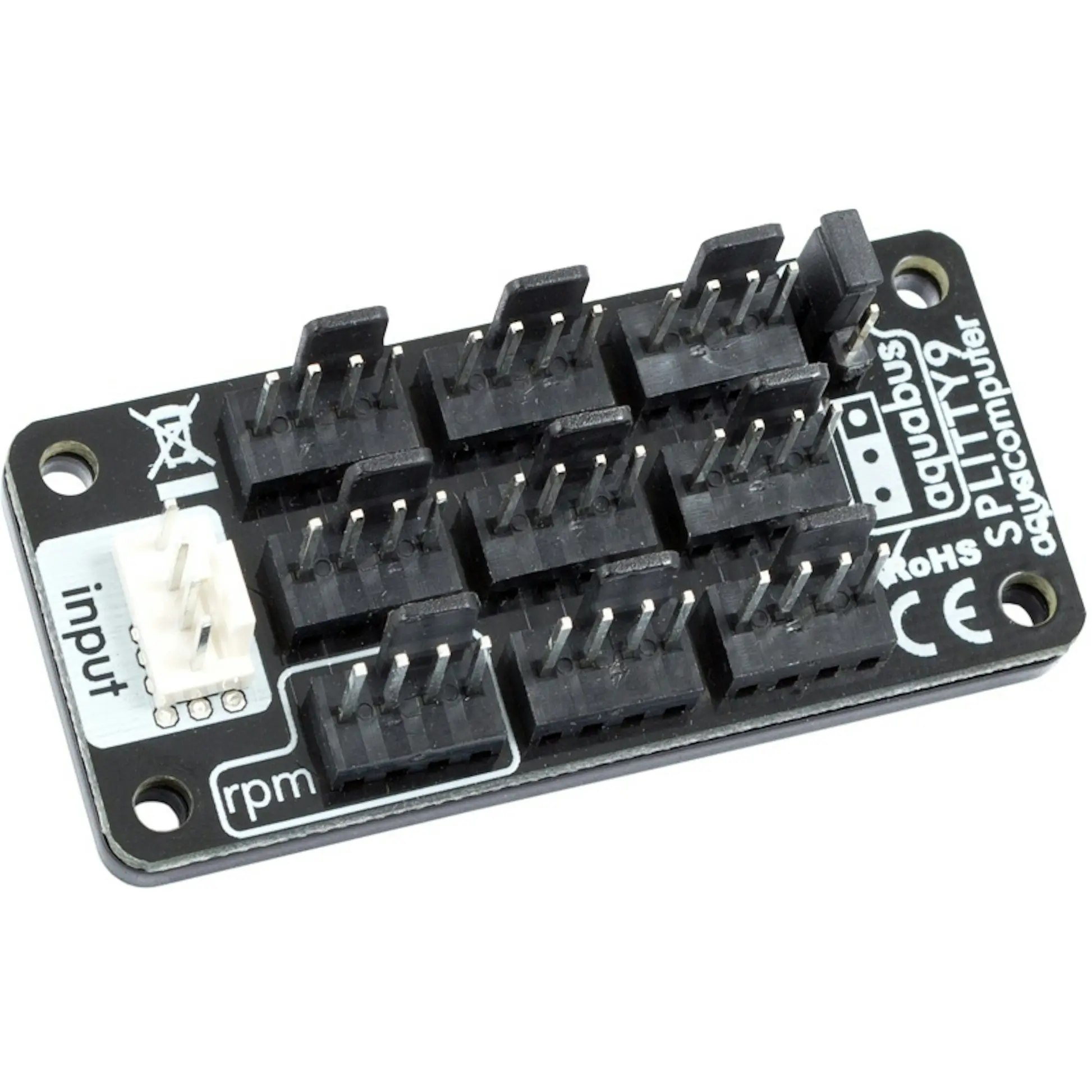 aqua computer SPLITTY9 Fan Splitter per 9 ventole o dispositivi aquabus