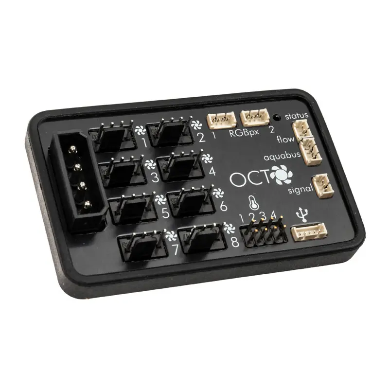 aqua computer OCTO Controller per Fan PWM / LED RGBpx