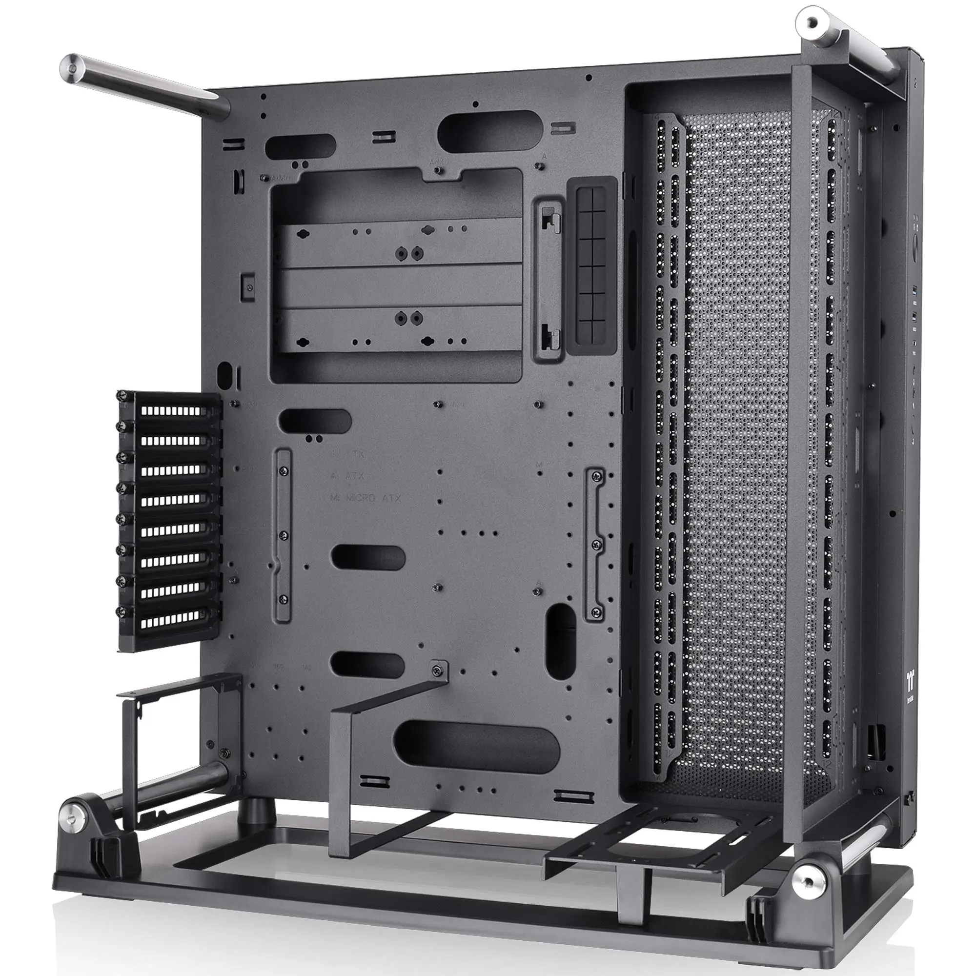 Thermaltake Core P3 TG Pro, Mid-Tower, Vetro Temprato - Nero - immagine 4